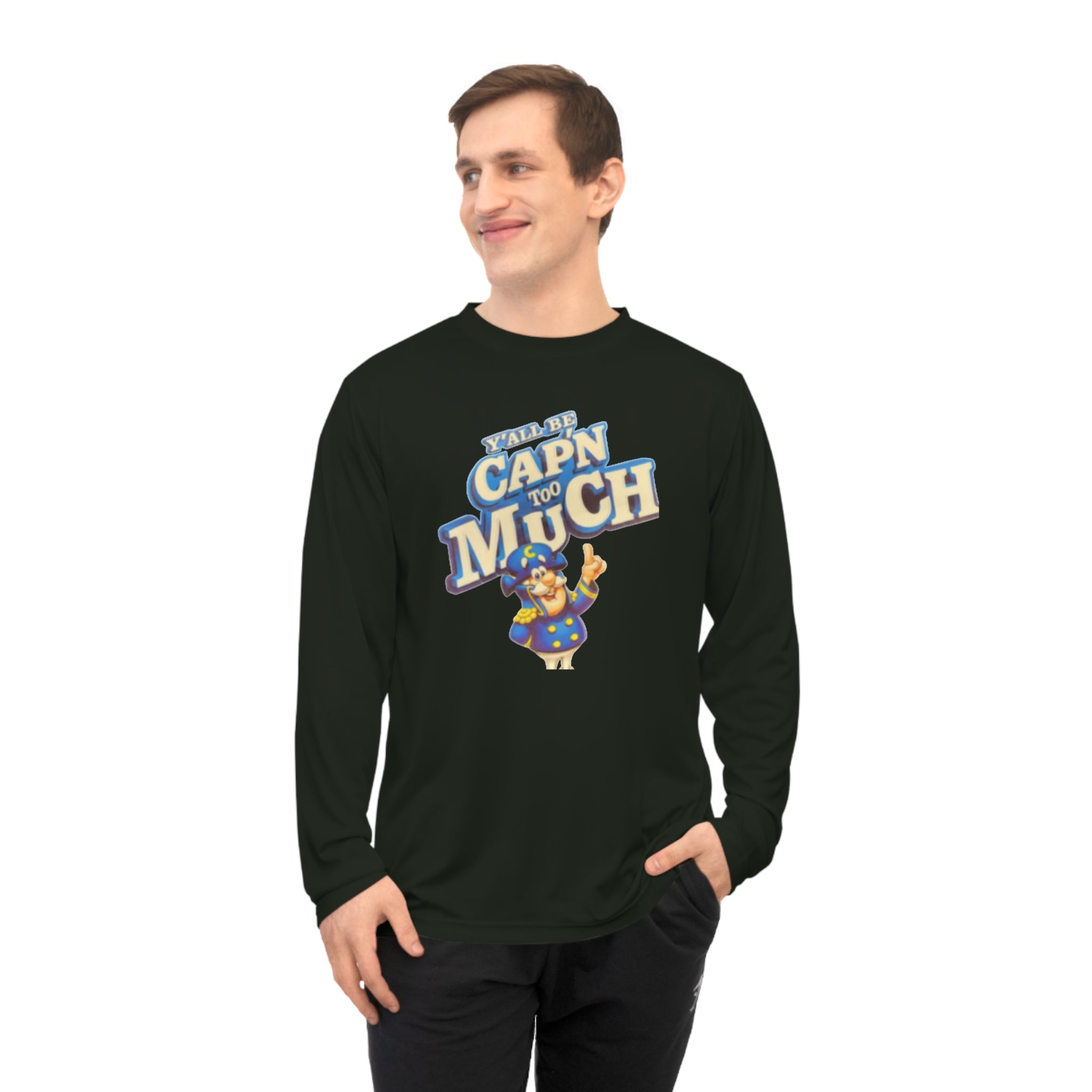 Cap’n Too Much Long Sleeve Tee Unisex