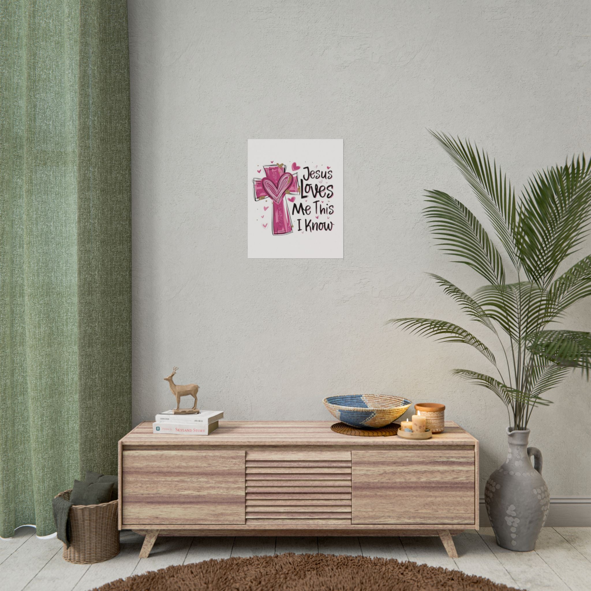 Jesus Loves Me This I Know Wall Art
