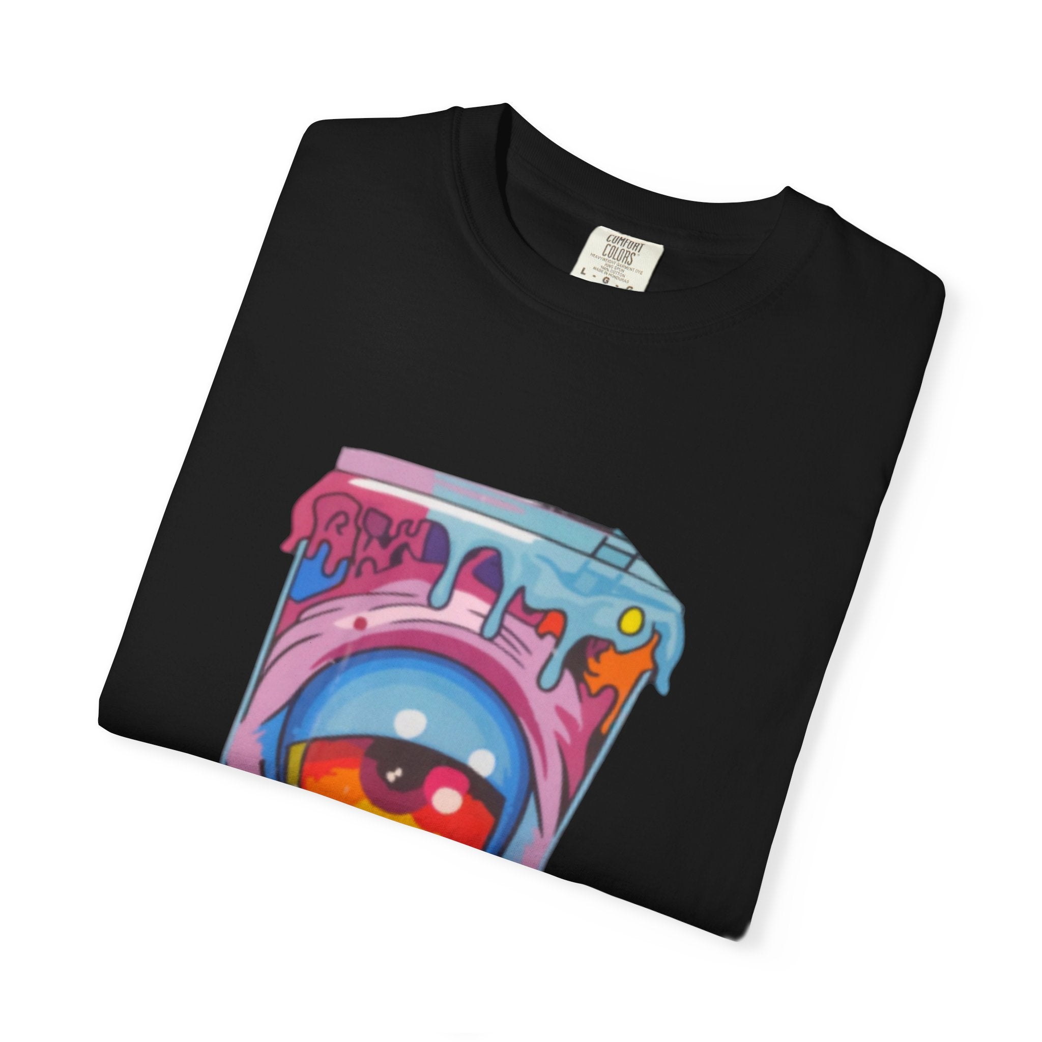 Colorful Eye-Catching T-Shirt, Cool Graphic Tee, Unisex Streetwear, Unique Gift for Art Lovers, Summer Fashion Must-Have
