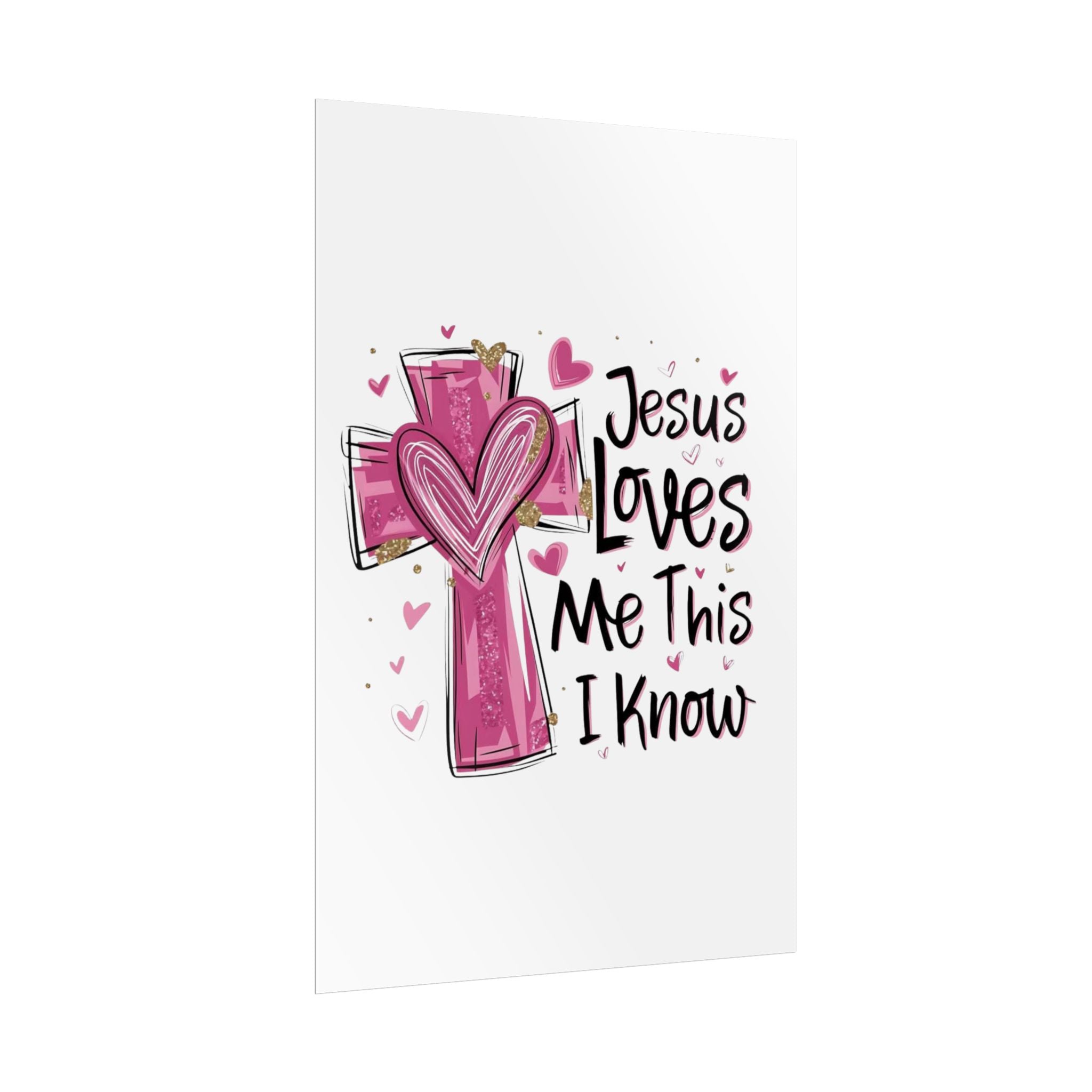 Jesus Loves Me This I Know Wall Art