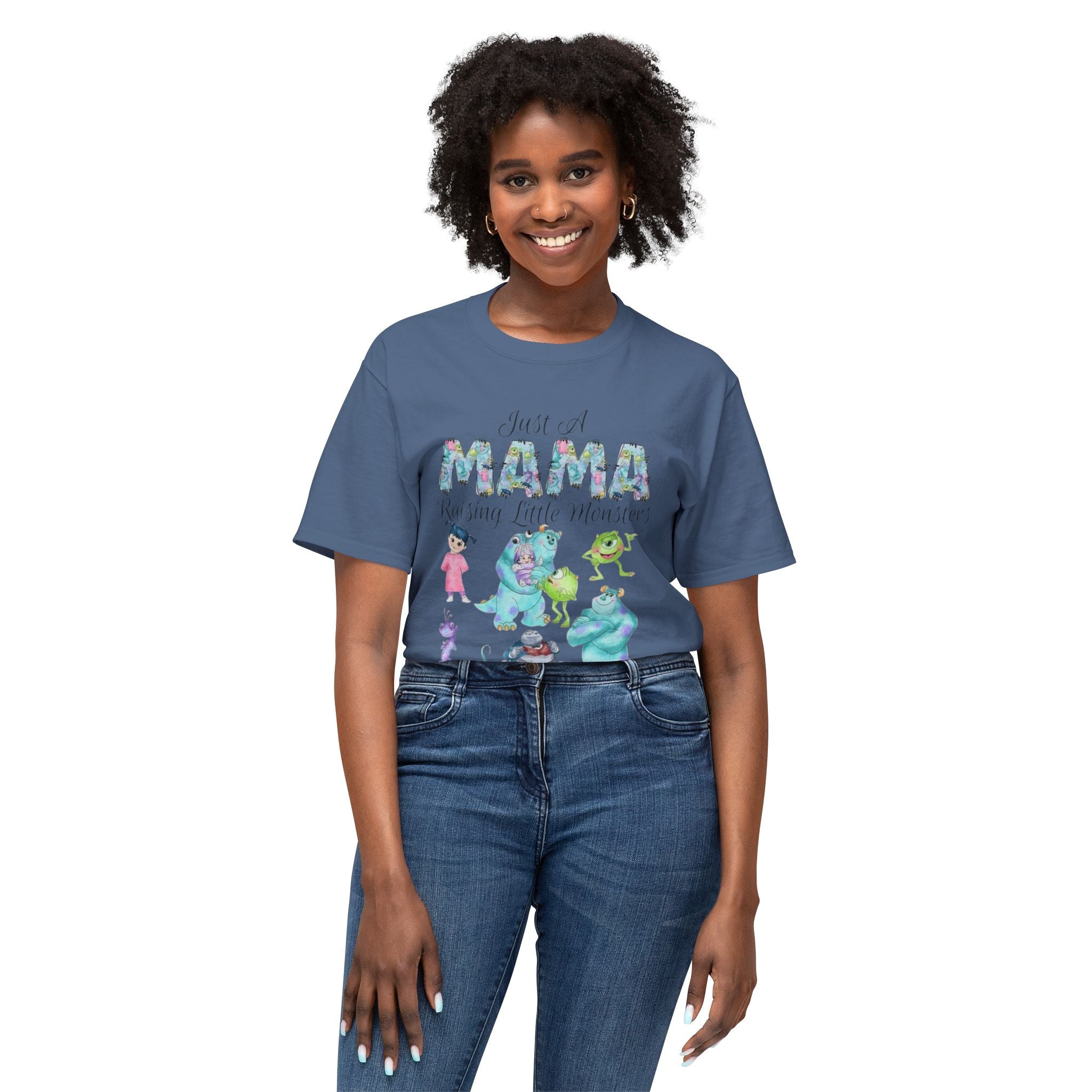 Just A Mama Cotton T-shirt, Family Gift, Mom Humor Tee, Cute Mom Shirt, Mother's Day Gift, Casual Wear