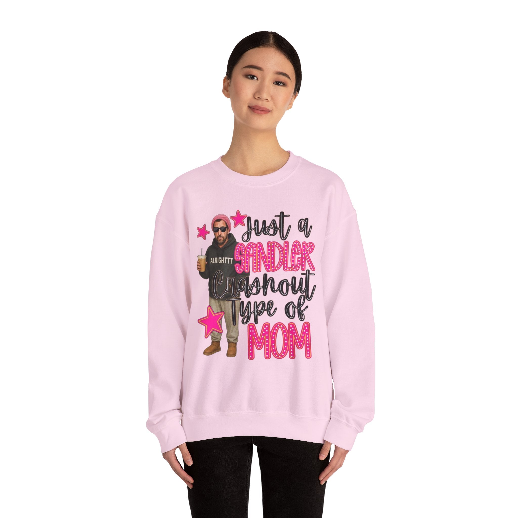 Just a Sandler Type of Mom Sweatshirt, Funny Mom Sweatshirt, Mother's Day Gift, Movie Lover Gift, Comfy Crewneck Sweater