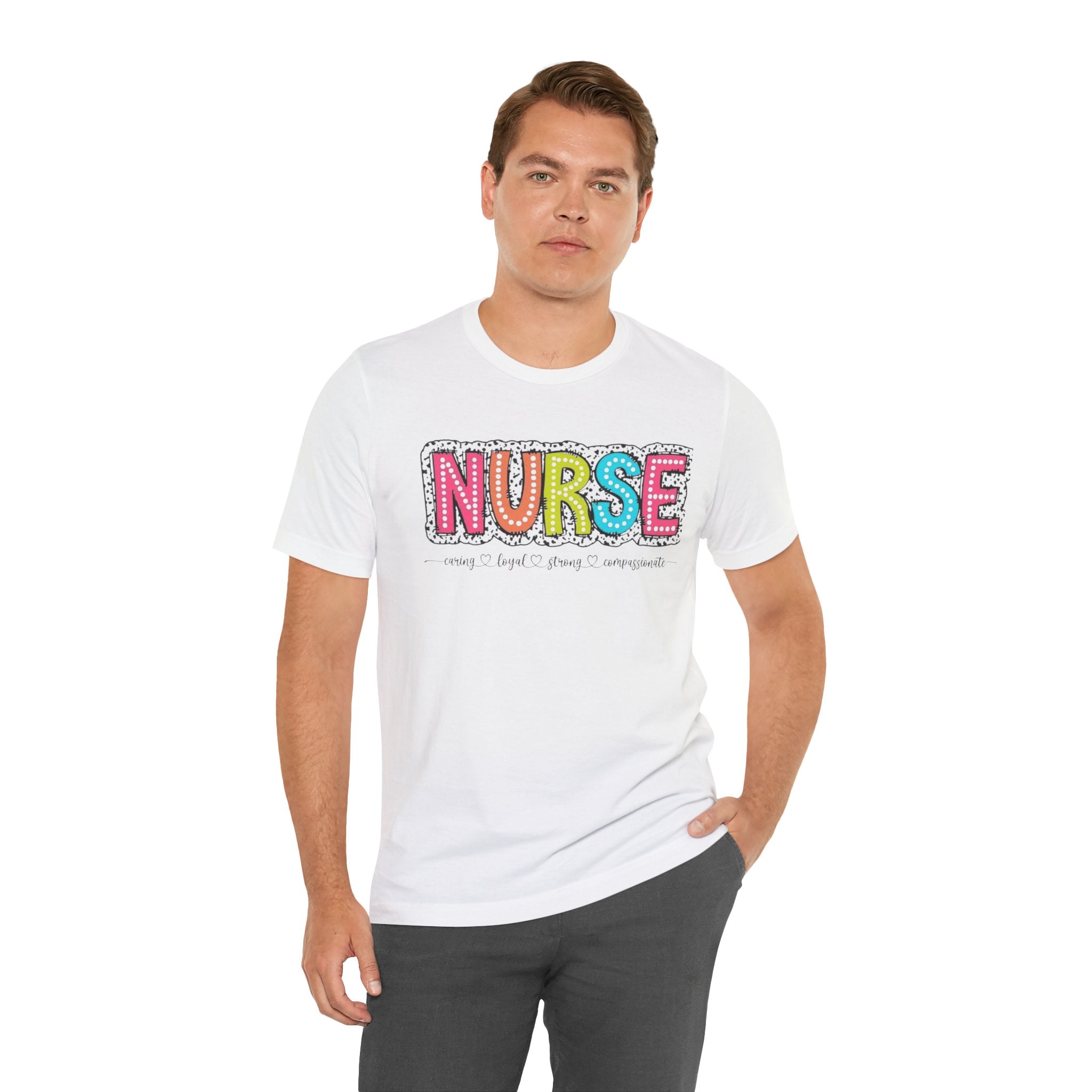 Nurse Graphic Tee, Fun Unisex T-Shirt for Medical Professionals, Gift for Nurses, Cute Nurse Shirt, Healthcare Apparel