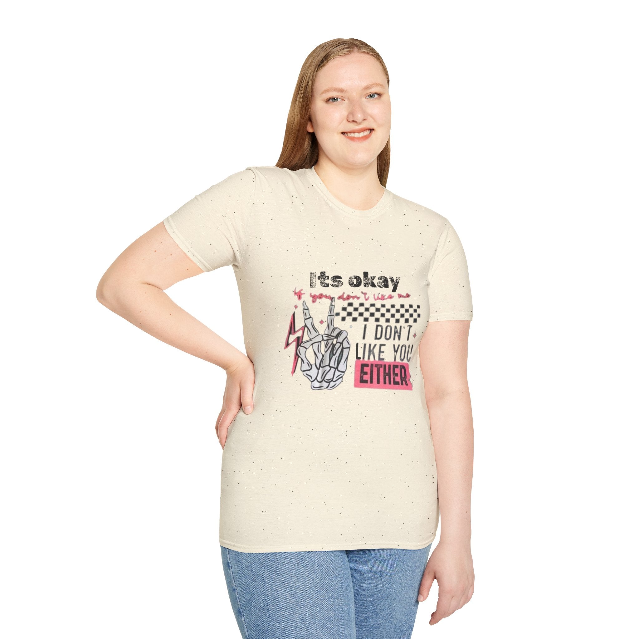I don’t like you either T-Shirt, Funny Graphic Tee, Gift for Friends, Casual Wear, Unisex Apparel, Everyday Humor