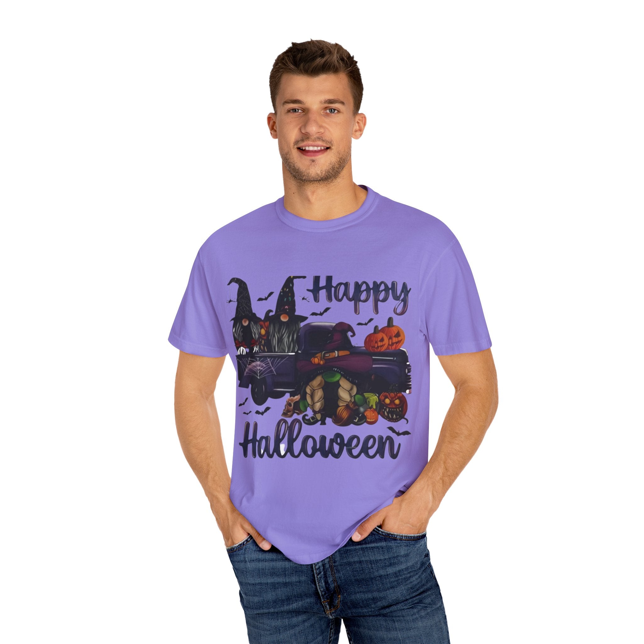 Happy Halloween Unisex T-Shirt, Fun Fall Apparel, Halloween Costume Shirt, Spooky Tees, Gift for Halloween Lovers