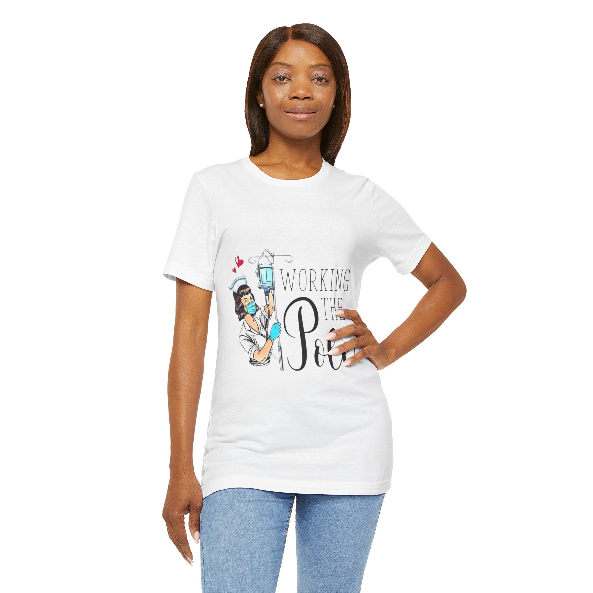 Working the Pole Nursing Tee