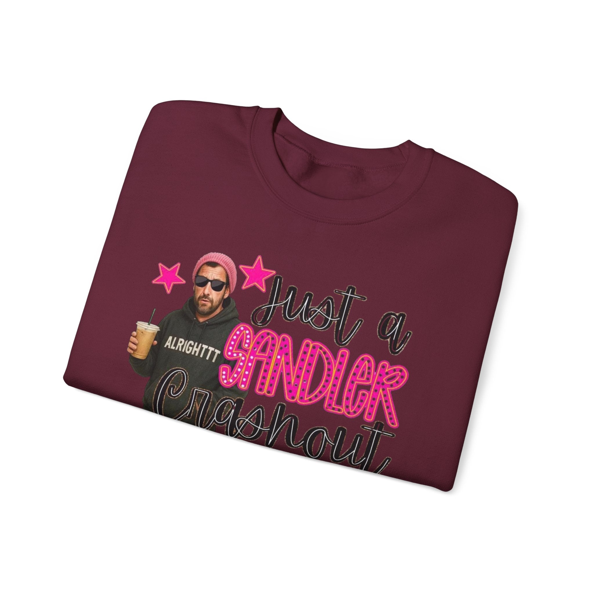 Just a Sandler Type of Mom Sweatshirt, Funny Mom Sweatshirt, Mother's Day Gift, Movie Lover Gift, Comfy Crewneck Sweater