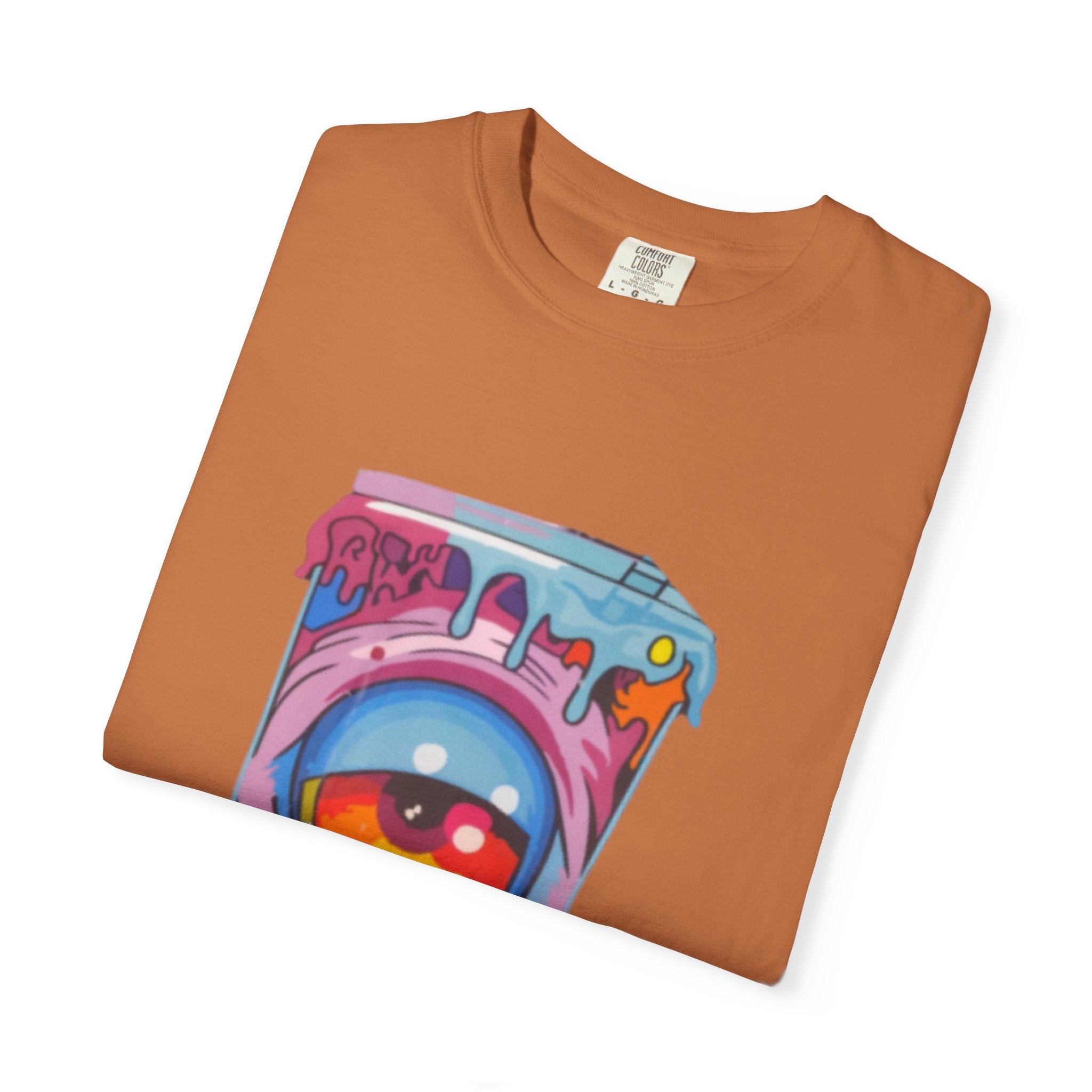 Colorful Eye-Catching T-Shirt, Cool Graphic Tee, Unisex Streetwear, Unique Gift for Art Lovers, Summer Fashion Must-Have