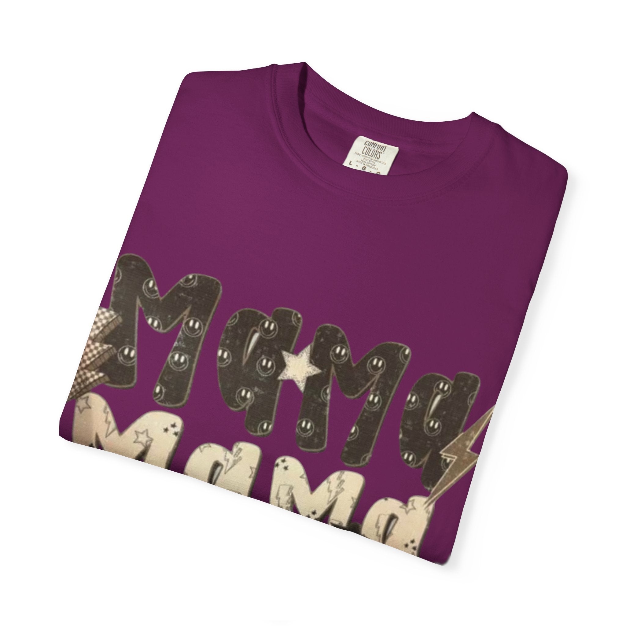 Mama Vibes Garment-Dyed T-shirt | Unisex Tee for Mother's Day, Birthday Gift, Casual Wear, Family Outings, Unique Style