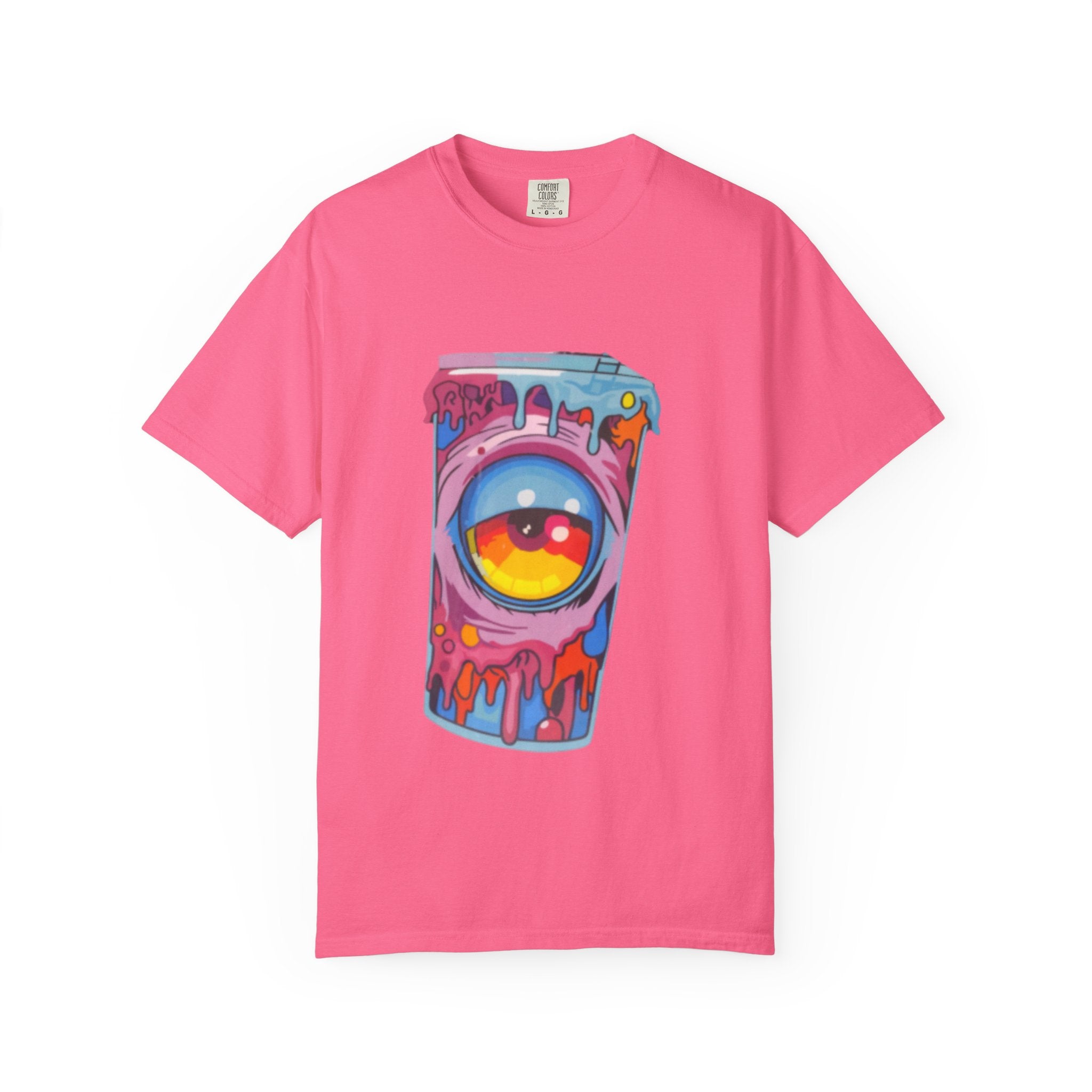 Colorful Eye-Catching T-Shirt, Cool Graphic Tee, Unisex Streetwear, Unique Gift for Art Lovers, Summer Fashion Must-Have