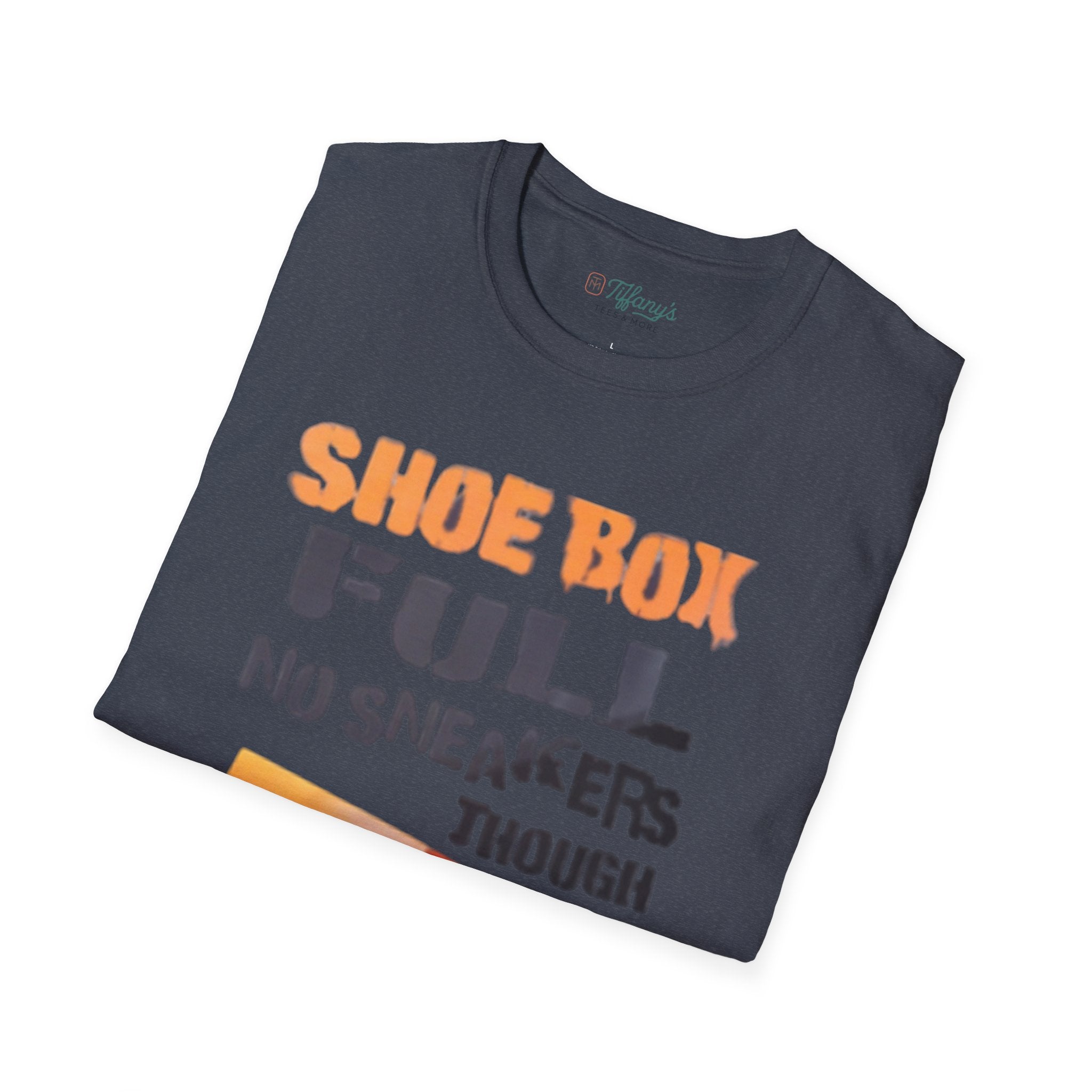 Shoe Box Humor T-Shirt, Funny Graphic Tee, Casual Wear, Sneaker Lover Gift, Unique Birthday Present