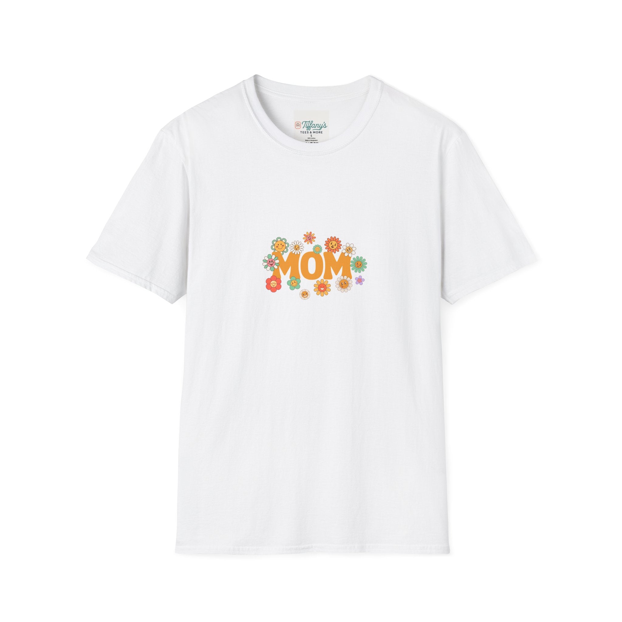 Floral Mom T-Shirt, Mother's Day Gift, Casual Wear, Mom Appreciation, Family Gathering Shirt, Spring Fashion Tee