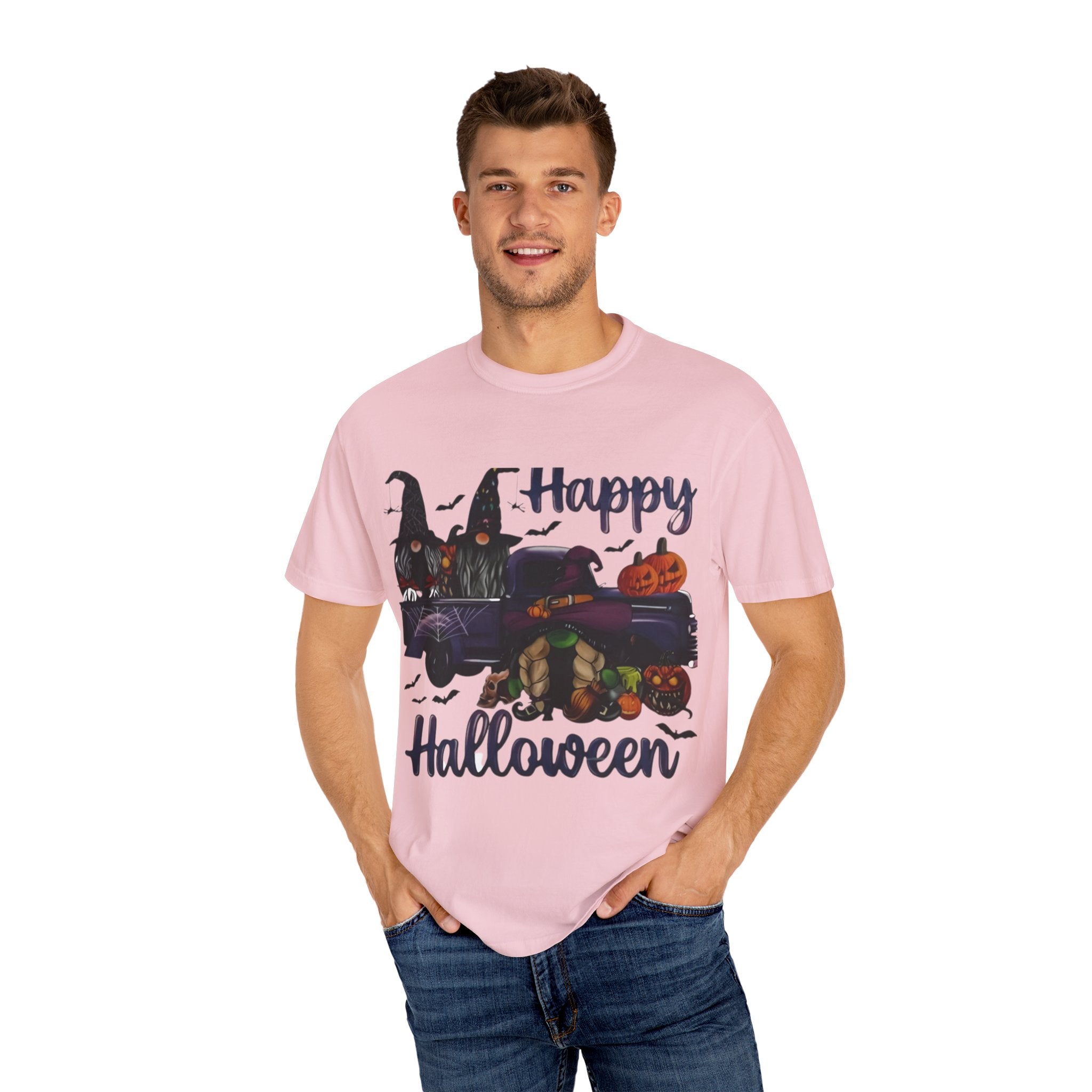 Happy Halloween Unisex T-Shirt, Fun Fall Apparel, Halloween Costume Shirt, Spooky Tees, Gift for Halloween Lovers