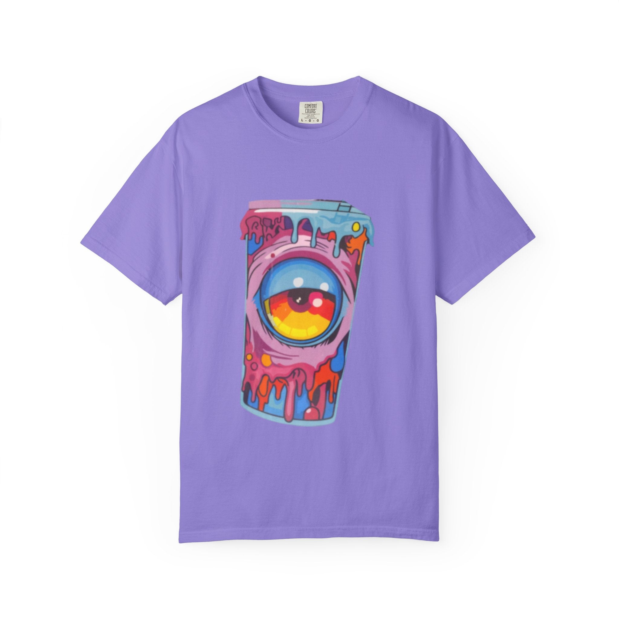 Colorful Eye-Catching T-Shirt, Cool Graphic Tee, Unisex Streetwear, Unique Gift for Art Lovers, Summer Fashion Must-Have