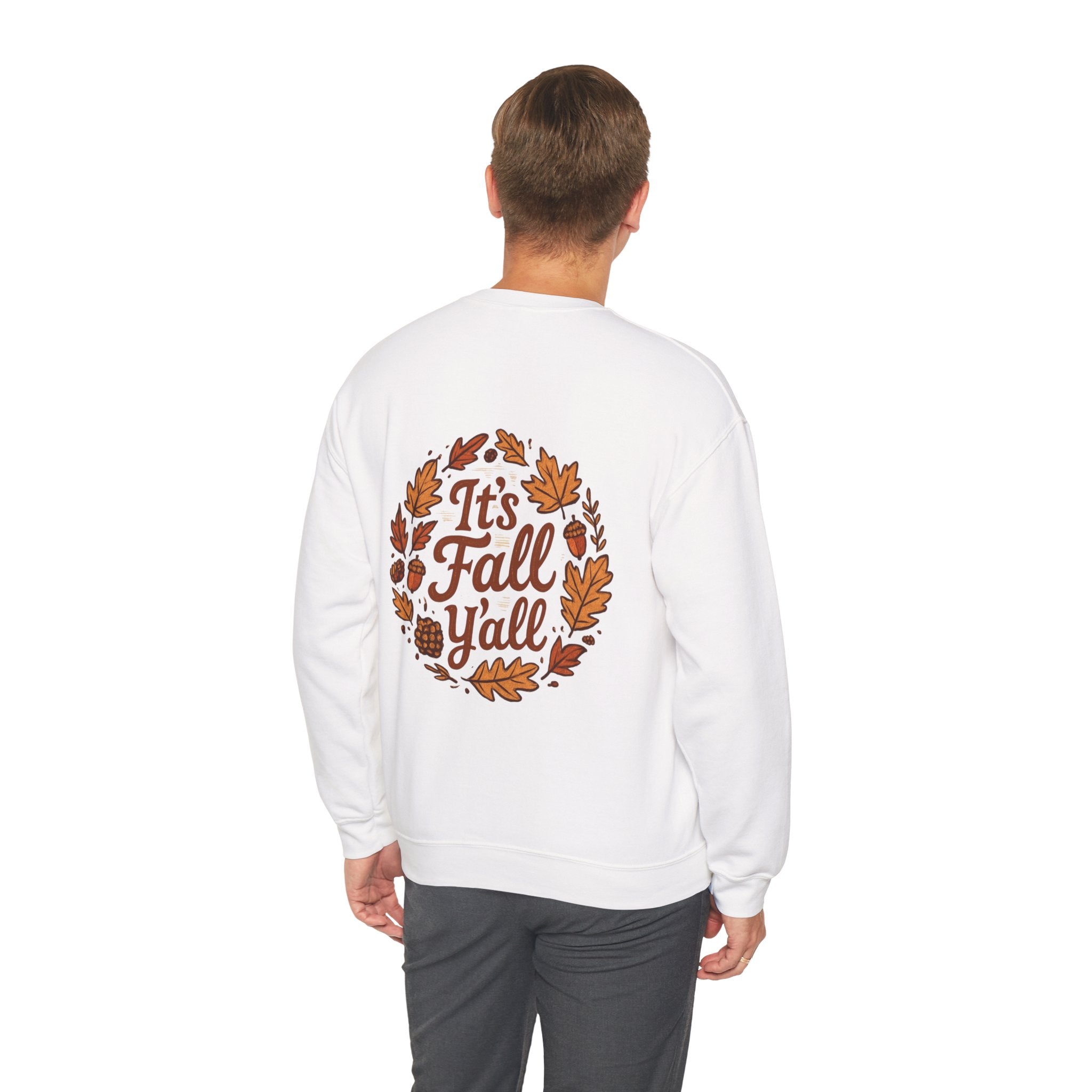 Cozy Fall Sweatshirt, Unisex Crewneck, Autumn Vibes, Pumpkin Spice Lover Gift, Seasonal Apparel, Thanksgiving Sweater