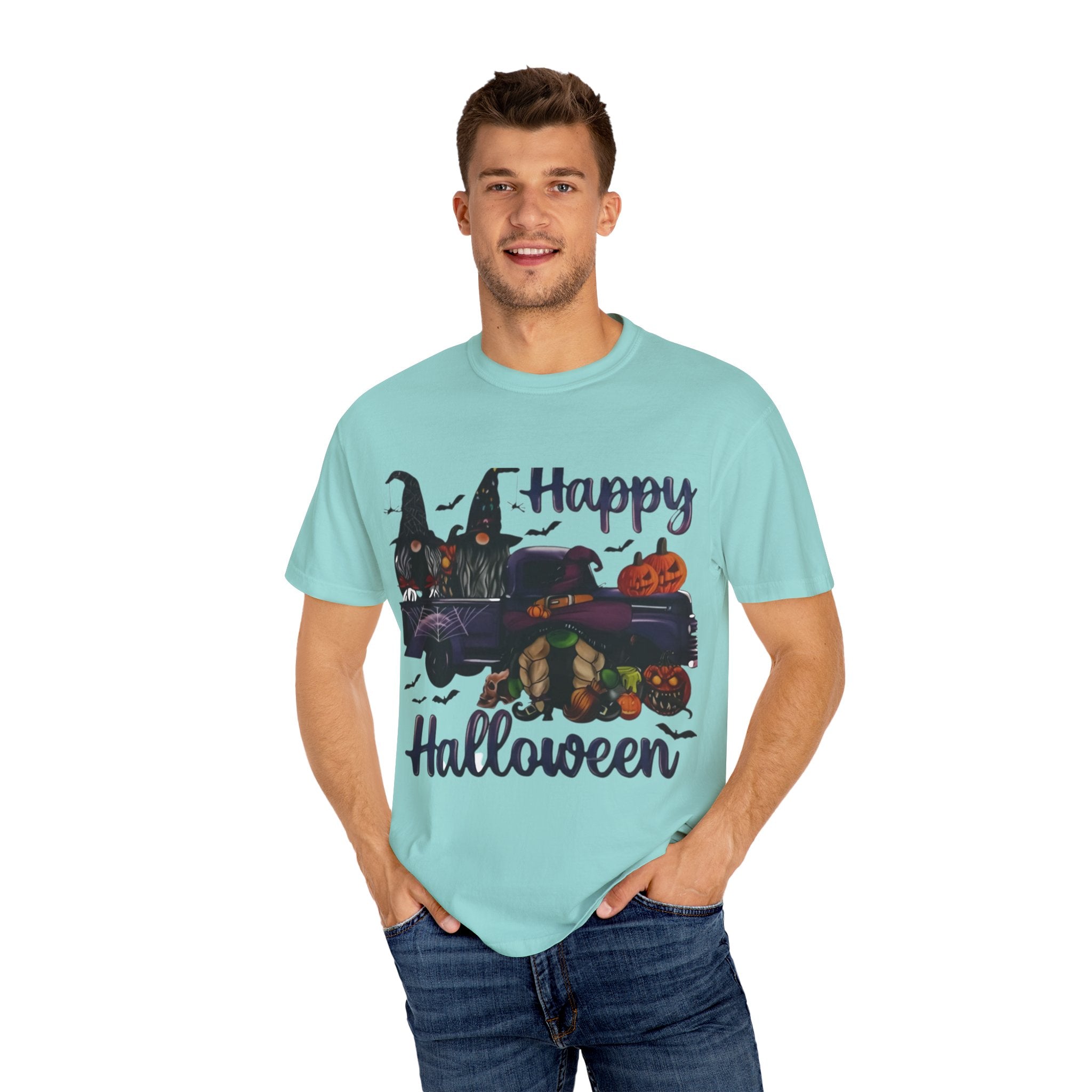 Happy Halloween Unisex T-Shirt, Fun Fall Apparel, Halloween Costume Shirt, Spooky Tees, Gift for Halloween Lovers