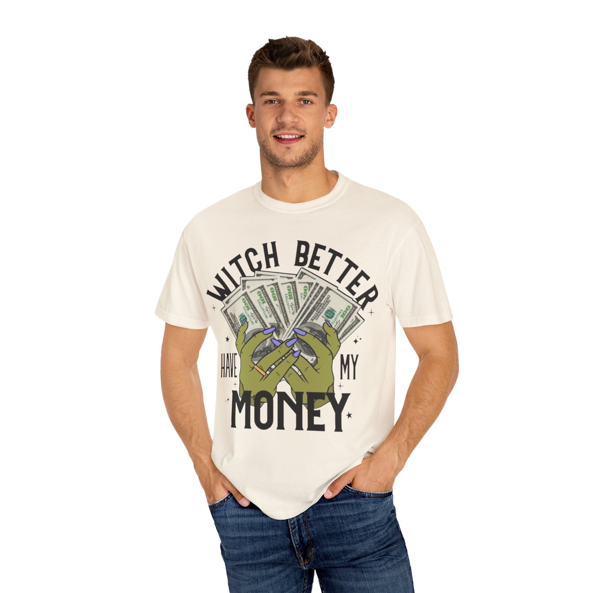 Witch Better Have My Money T-Shirt, Fun Graphic Tee for Halloween, Gift for Witch Lovers, Cute Apparel for Parties, Trendy Unisex Wear