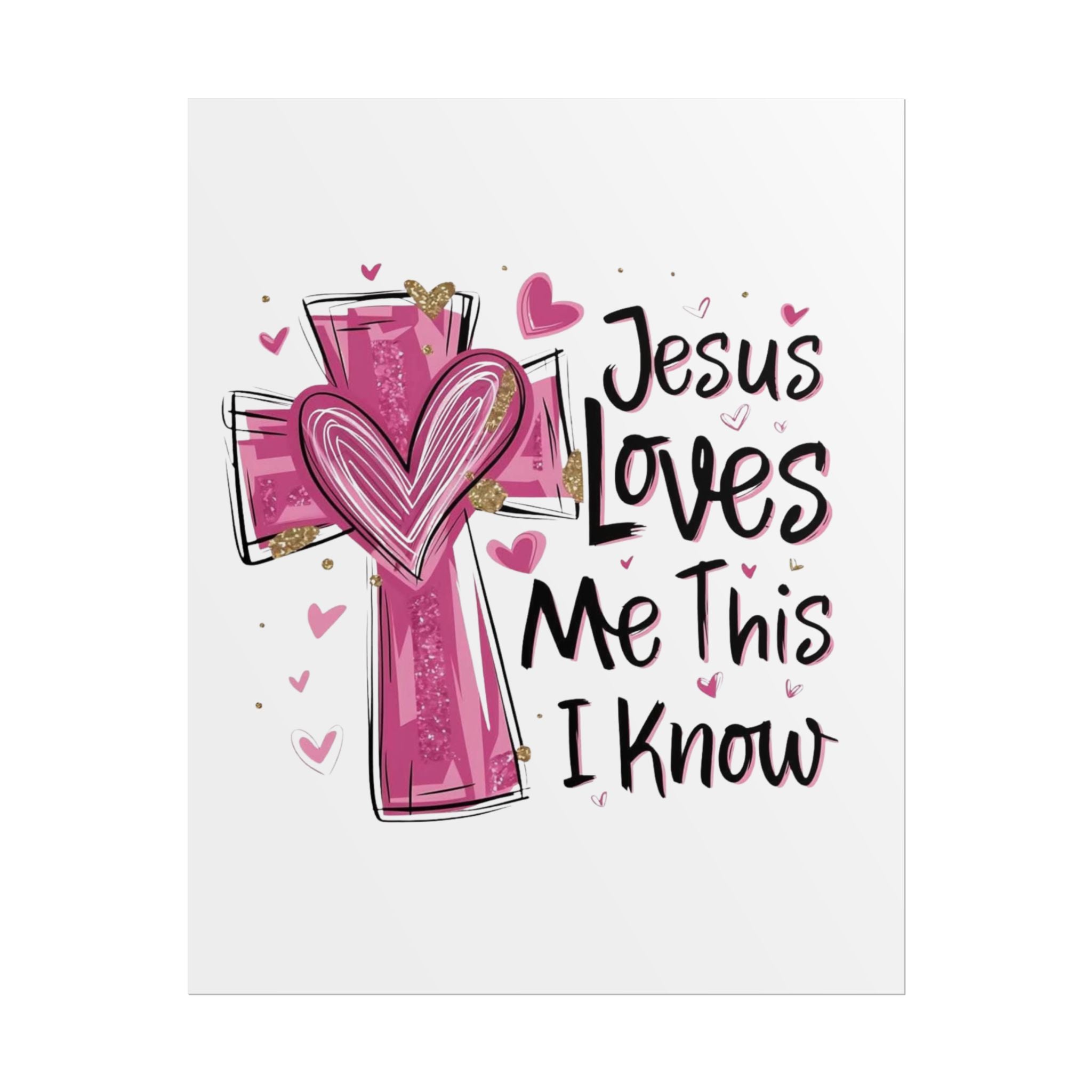 Jesus Loves Me This I Know Wall Art