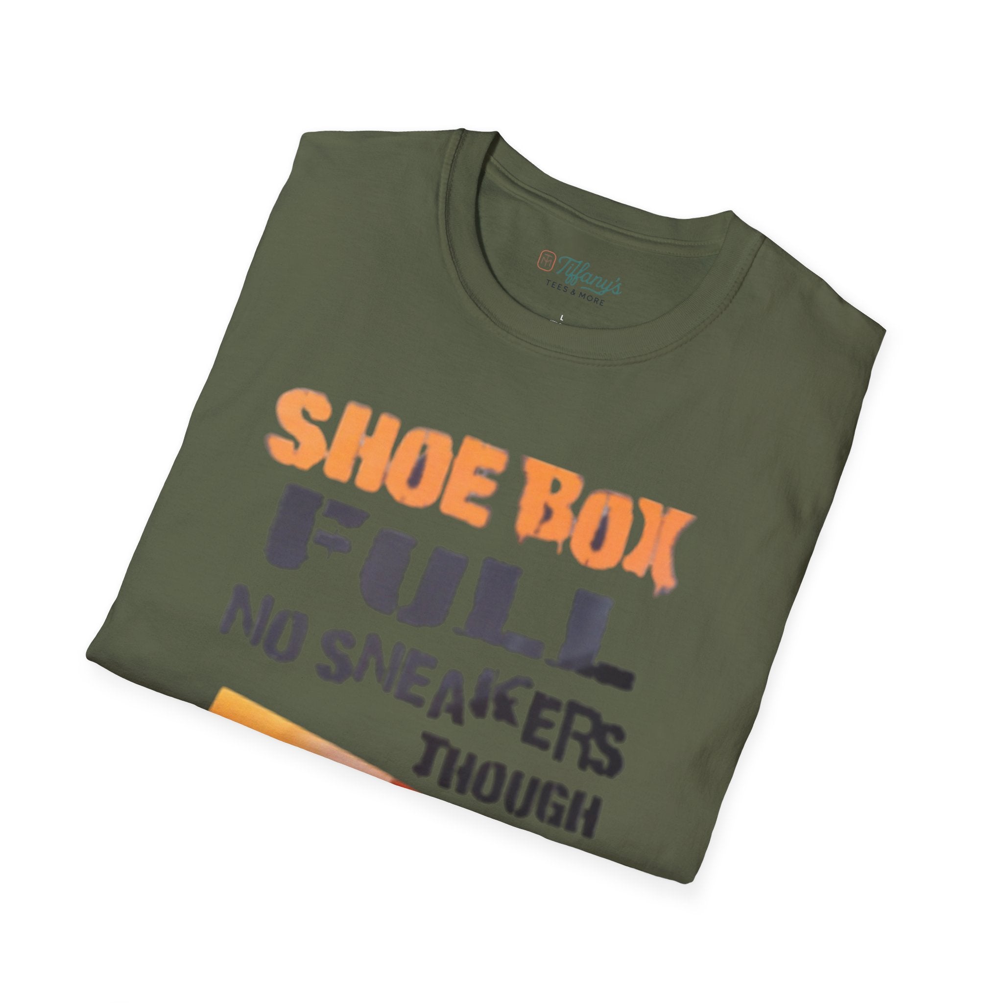 Shoe Box Humor T-Shirt, Funny Graphic Tee, Casual Wear, Sneaker Lover Gift, Unique Birthday Present