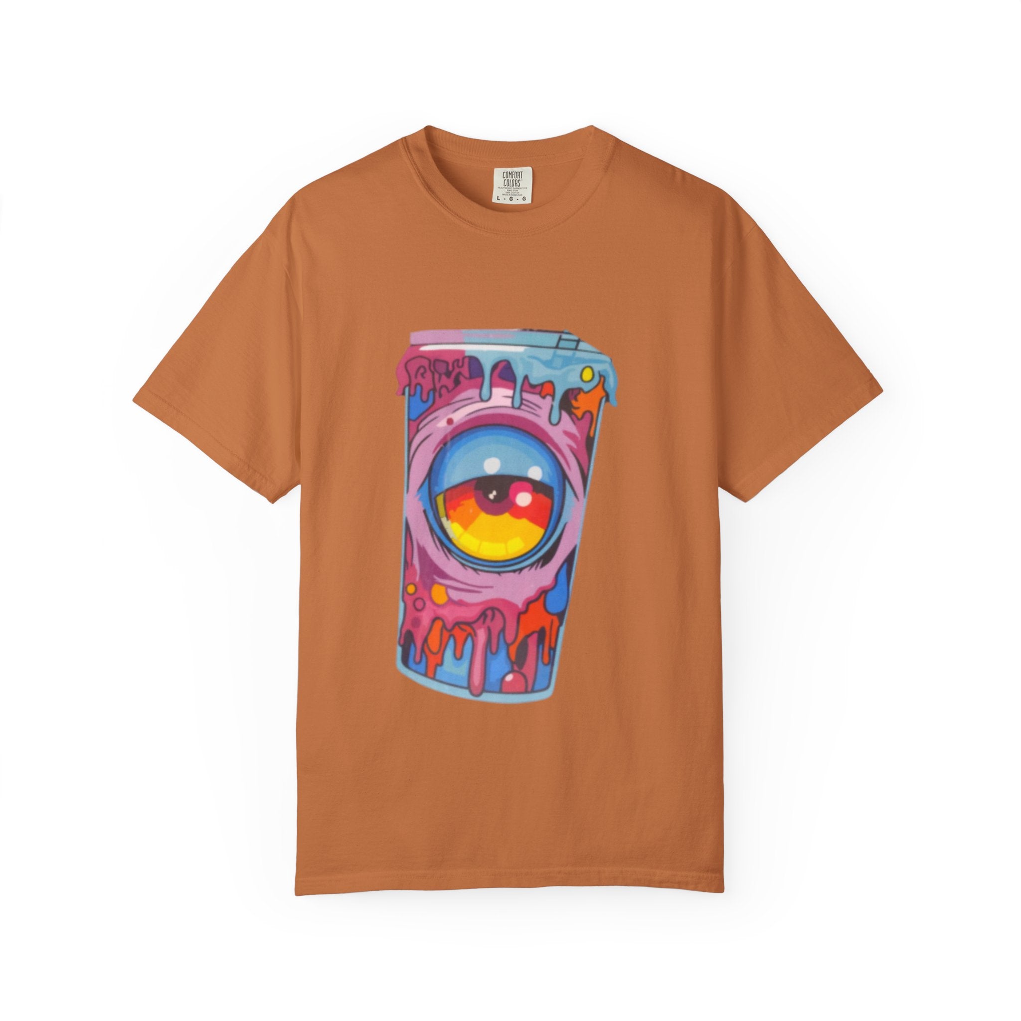 Colorful Eye-Catching T-Shirt, Cool Graphic Tee, Unisex Streetwear, Unique Gift for Art Lovers, Summer Fashion Must-Have