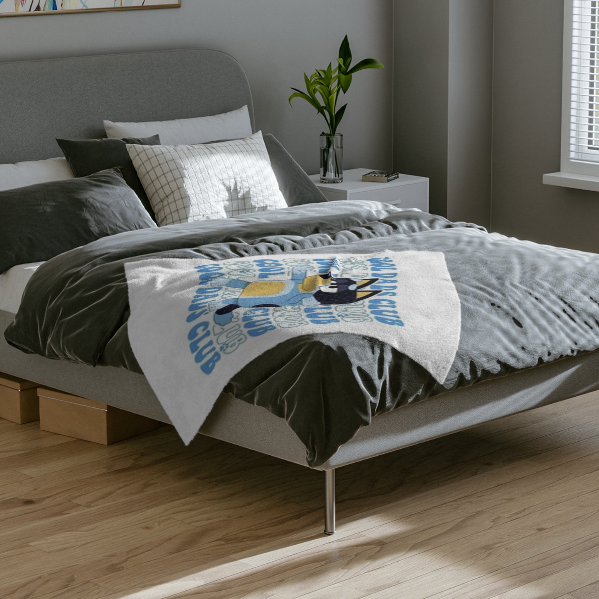 Cool Dads Club Microfiber Blanket