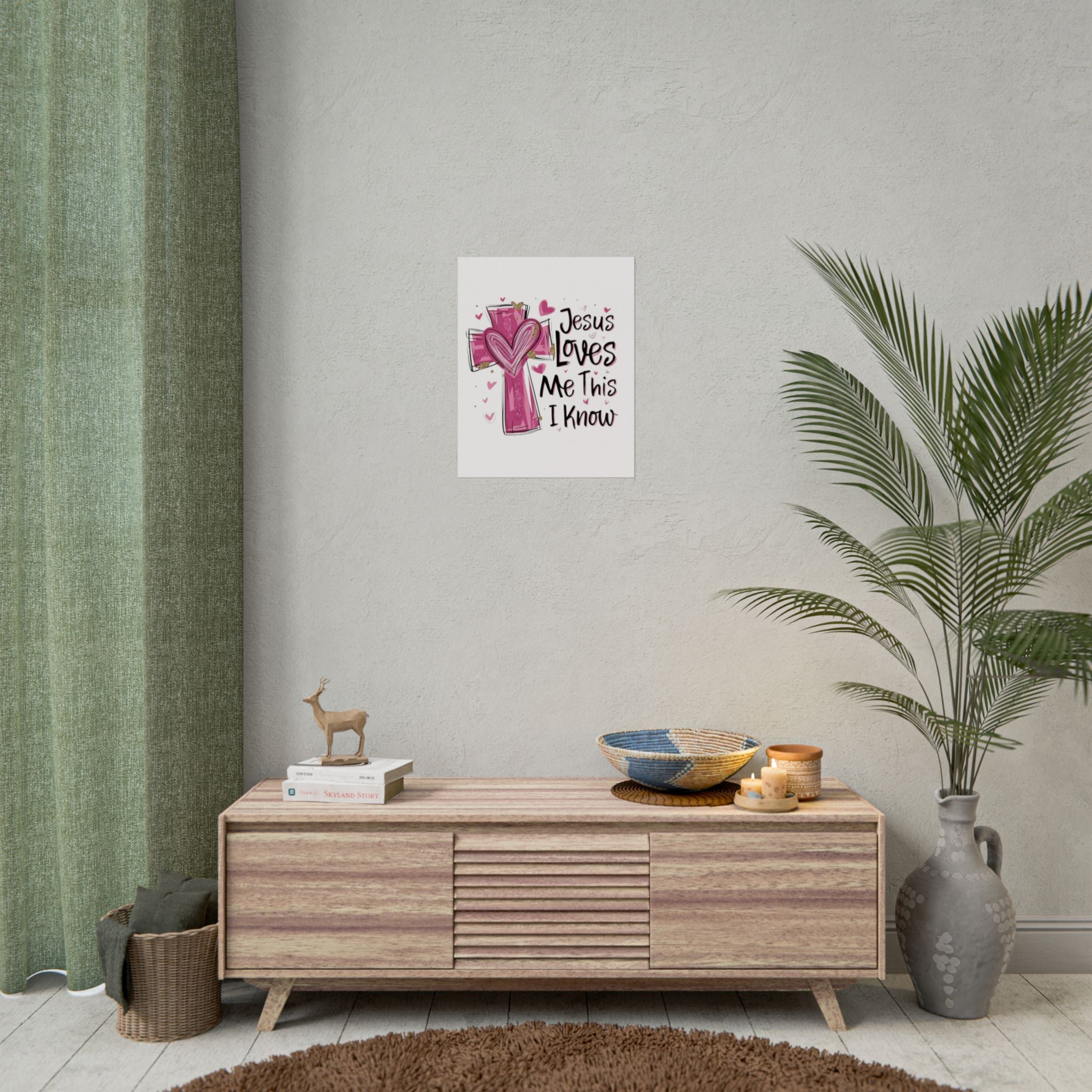 Jesus Loves Me This I Know Wall Art