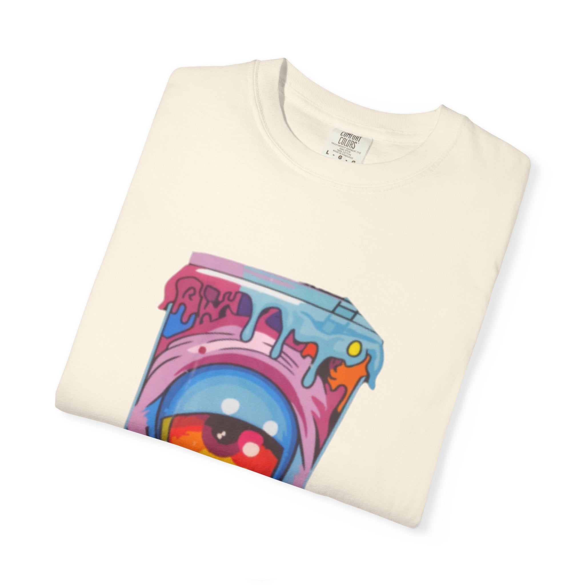Colorful Eye-Catching T-Shirt, Cool Graphic Tee, Unisex Streetwear, Unique Gift for Art Lovers, Summer Fashion Must-Have