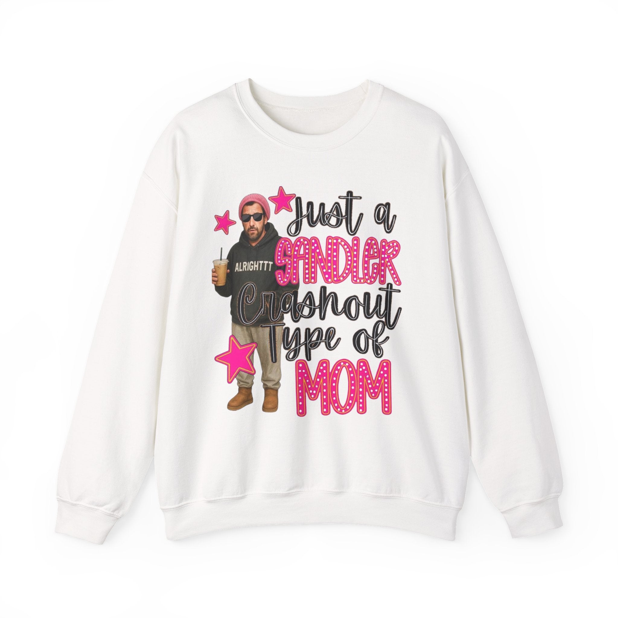 Just a Sandler Type of Mom Sweatshirt, Funny Mom Sweatshirt, Mother's Day Gift, Movie Lover Gift, Comfy Crewneck Sweater