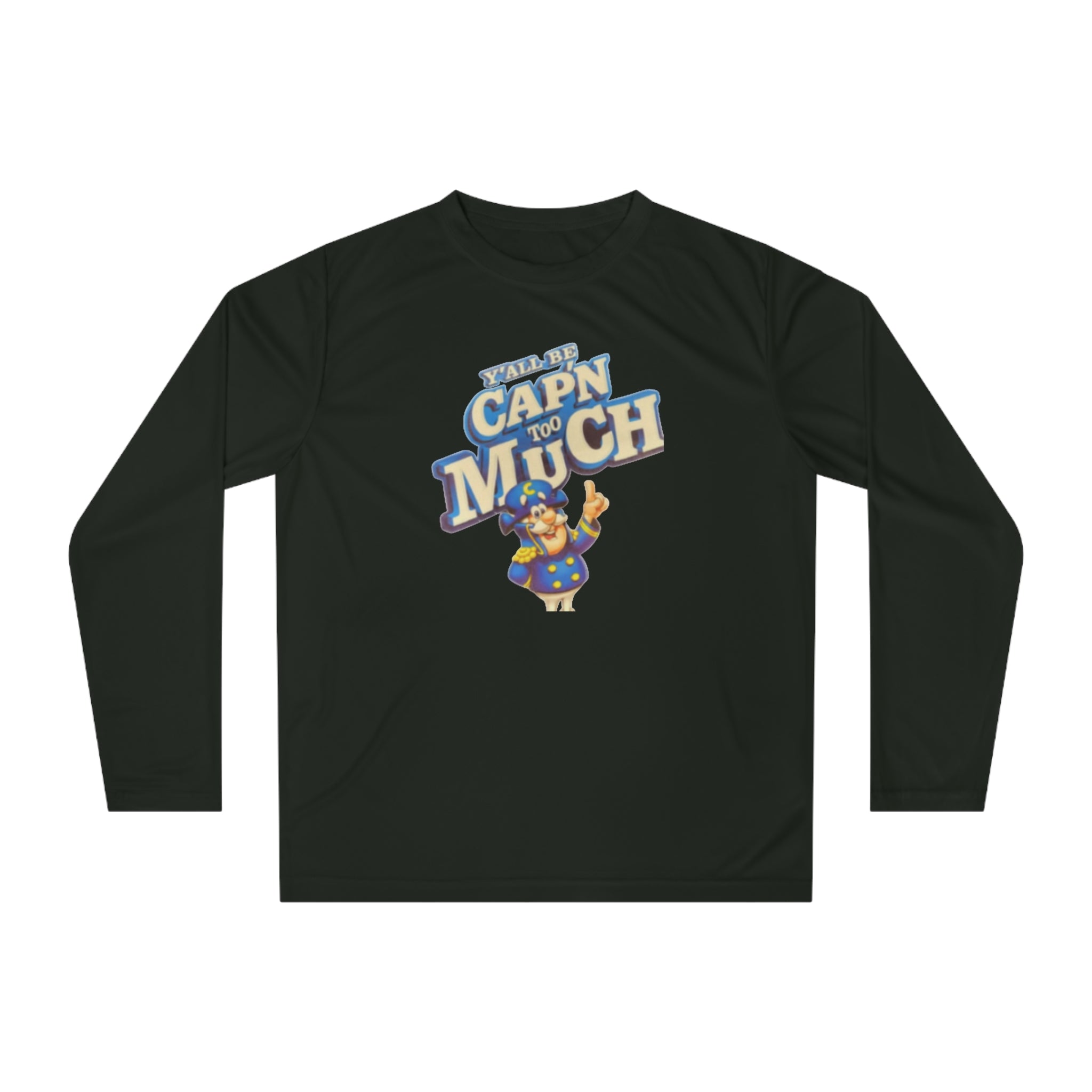 Cap’n Too Much Long Sleeve Tee Unisex
