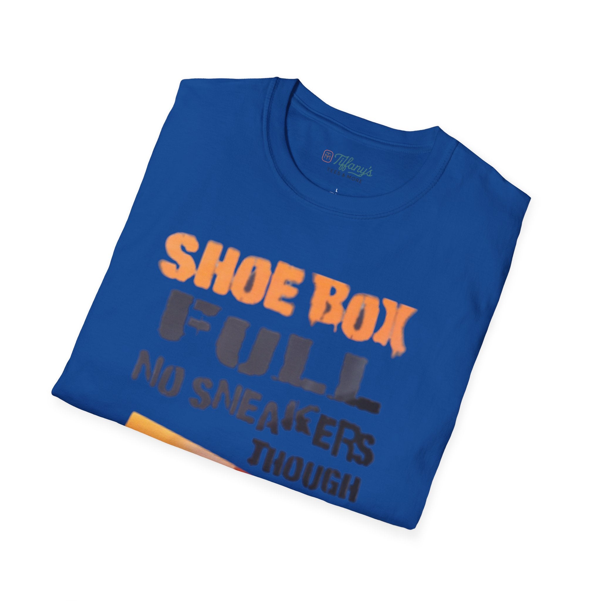 Shoe Box Humor T-Shirt, Funny Graphic Tee, Casual Wear, Sneaker Lover Gift, Unique Birthday Present