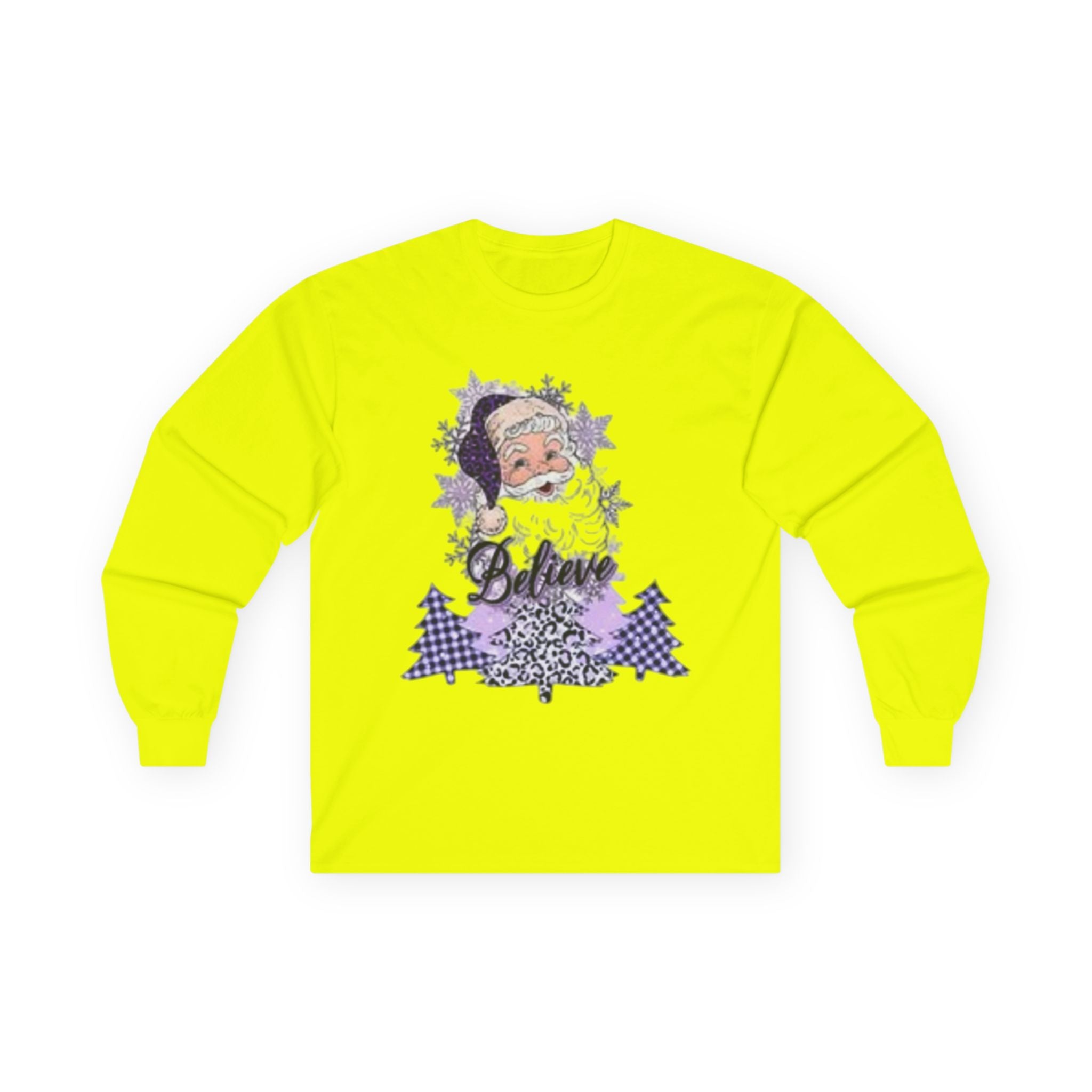 Believe in Santa Unisex Ultra Cotton Long Sleeve Tee