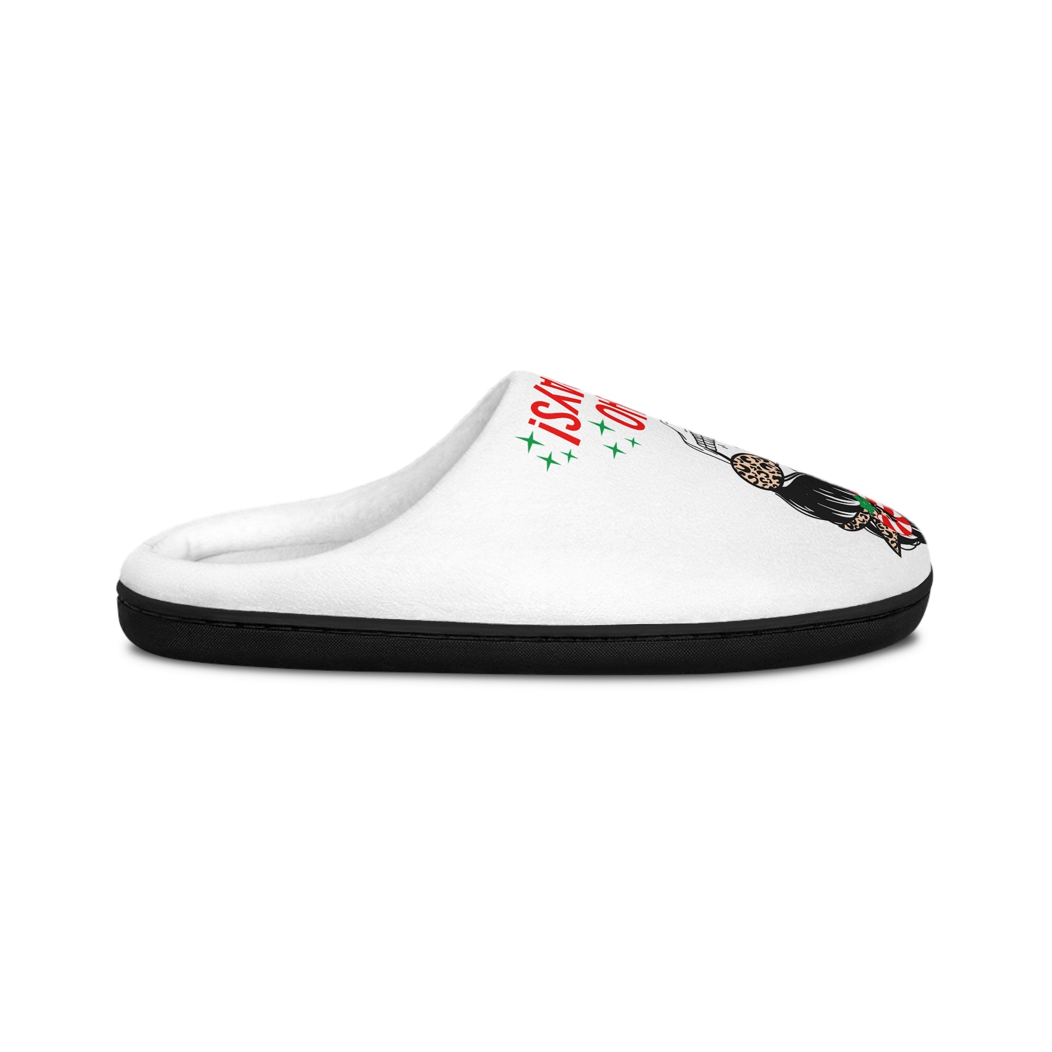 Ho Ho Holidays House Slippers
