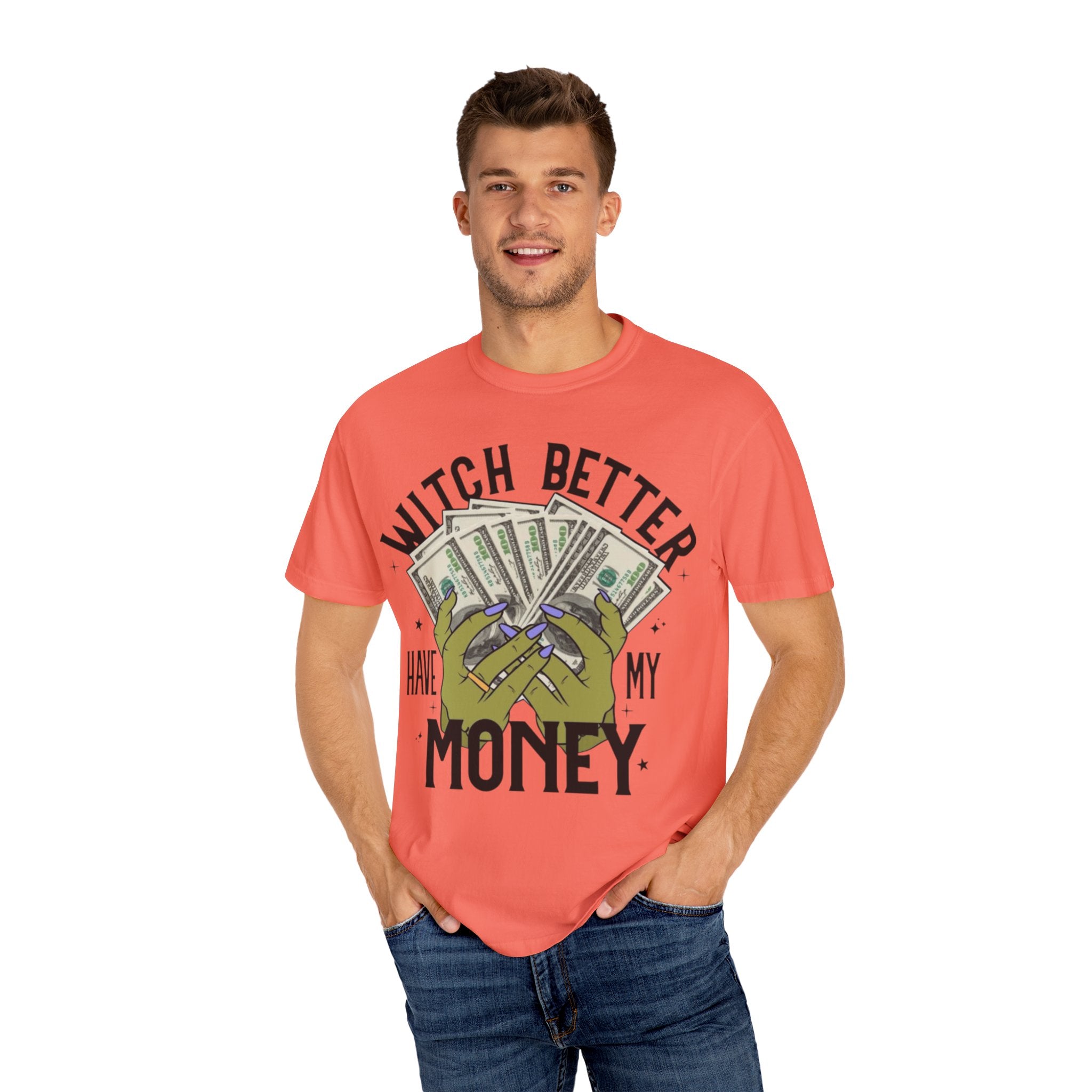 Witch Better Have My Money T-Shirt, Fun Graphic Tee for Halloween, Gift for Witch Lovers, Cute Apparel for Parties, Trendy Unisex Wear