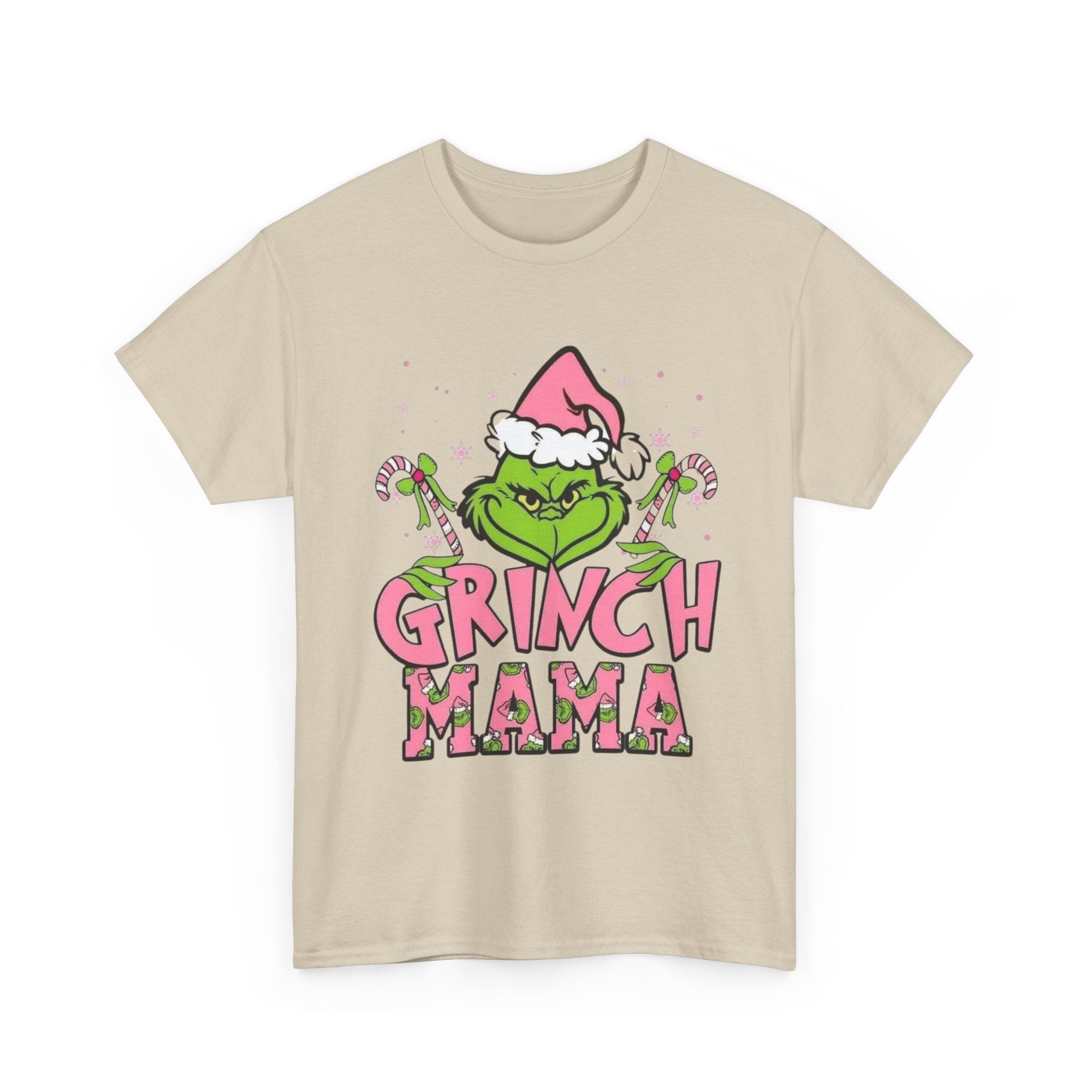 Grinch Mama T-Shirt, Funny Christmas Gift Tee, Holiday Apparel, Festive Unisex Top, Grinch Lovers Shirt