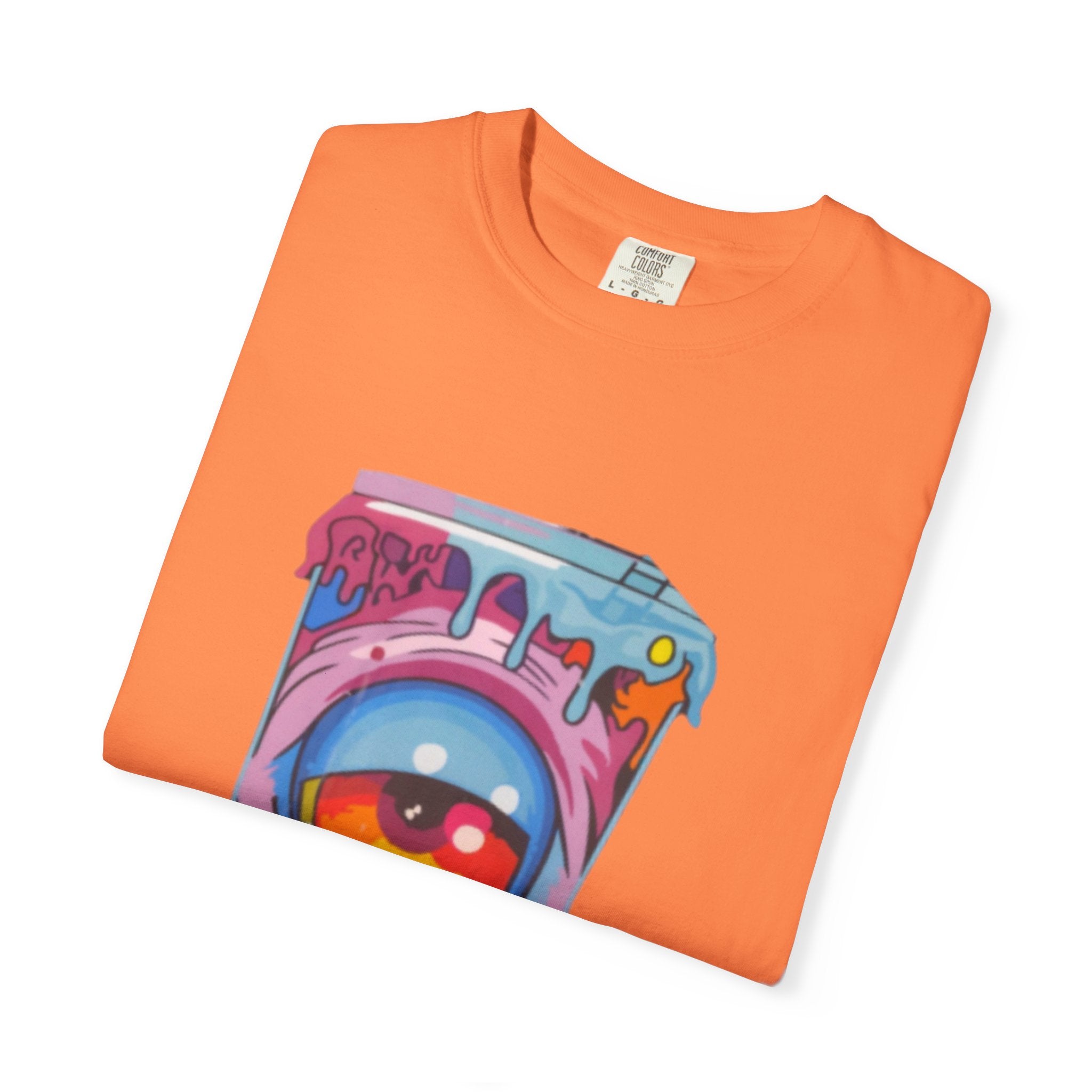 Colorful Eye-Catching T-Shirt, Cool Graphic Tee, Unisex Streetwear, Unique Gift for Art Lovers, Summer Fashion Must-Have