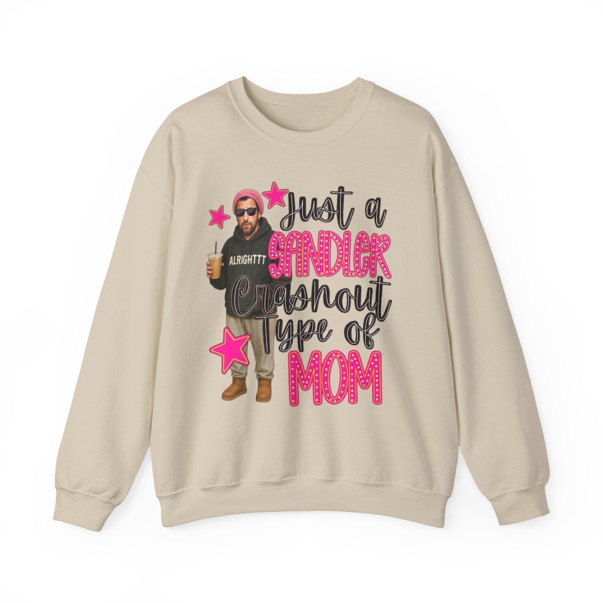 Just a Sandler Type of Mom Sweatshirt, Funny Mom Sweatshirt, Mother's Day Gift, Movie Lover Gift, Comfy Crewneck Sweater