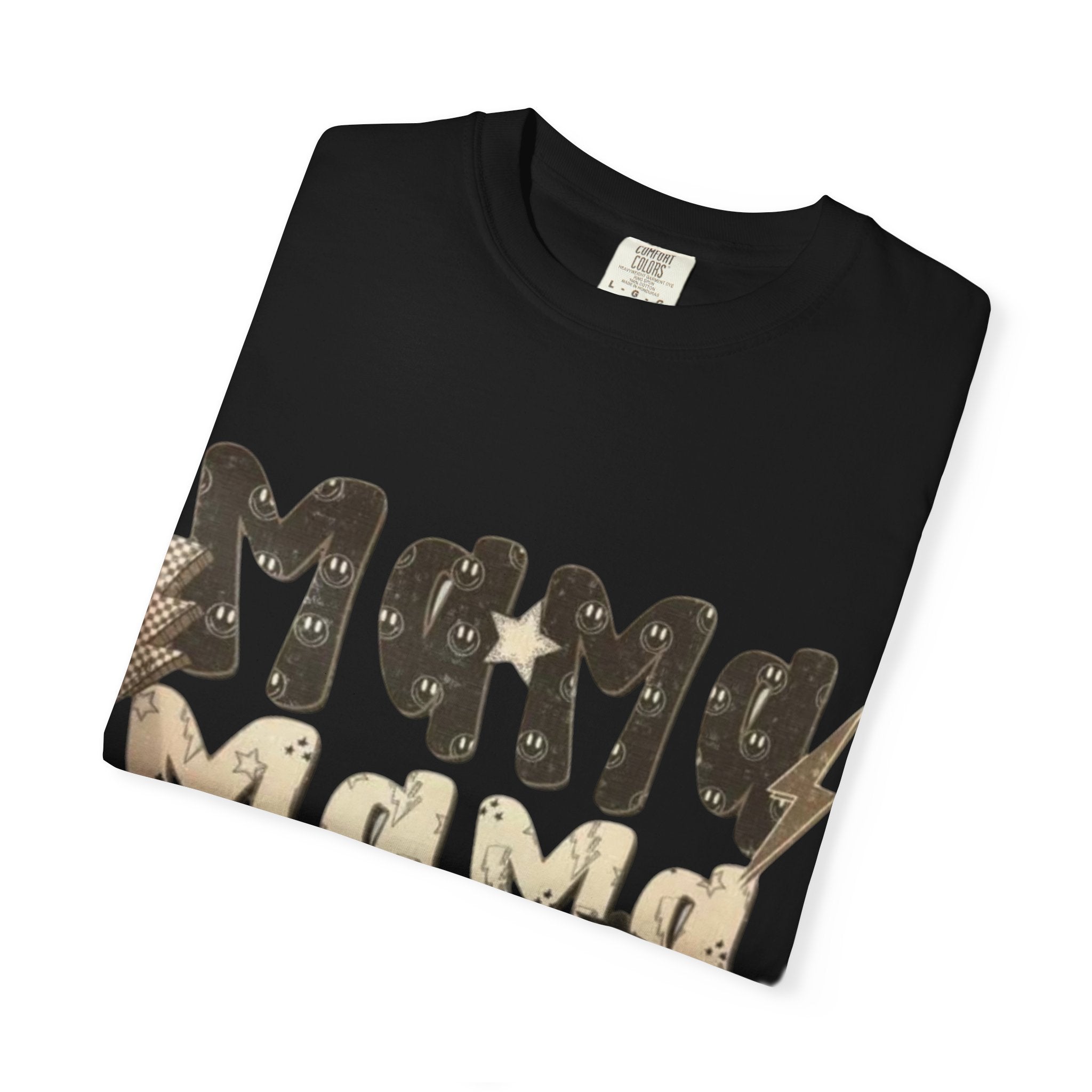 Mama Vibes Garment-Dyed T-shirt | Unisex Tee for Mother's Day, Birthday Gift, Casual Wear, Family Outings, Unique Style