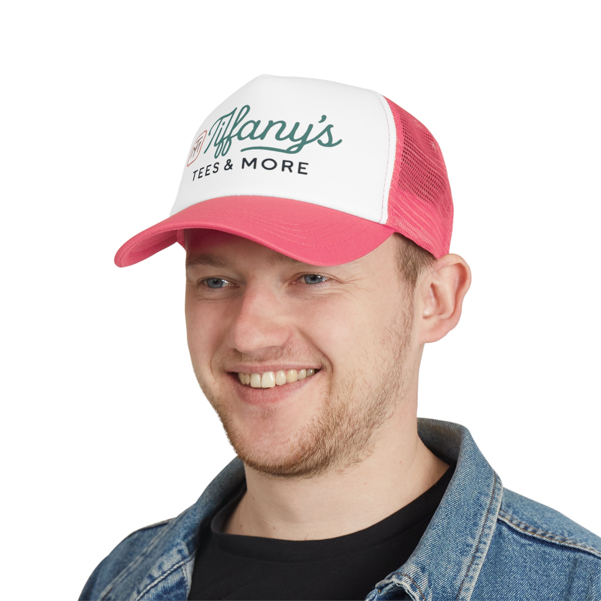 Rep My Brand! Custom Mesh Cap, Personalized Trucker Hat, Stylish Gift for Him/Her, Outdoor Cap for Celebrations, Logo Hat for Events