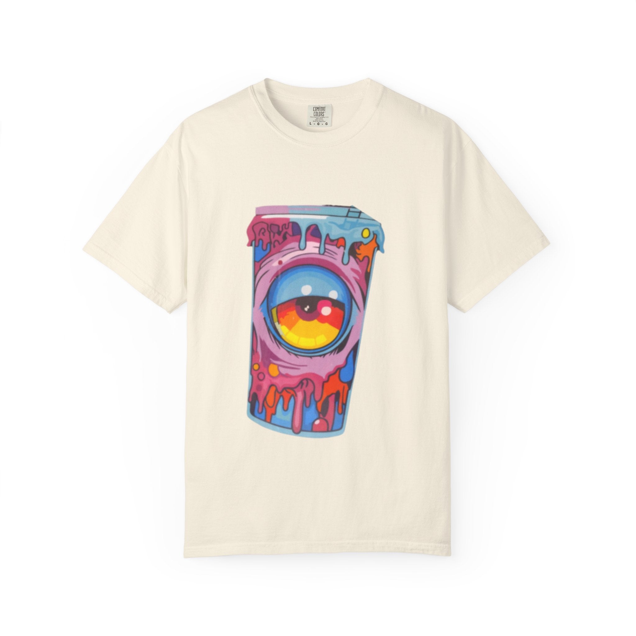 Colorful Eye-Catching T-Shirt, Cool Graphic Tee, Unisex Streetwear, Unique Gift for Art Lovers, Summer Fashion Must-Have