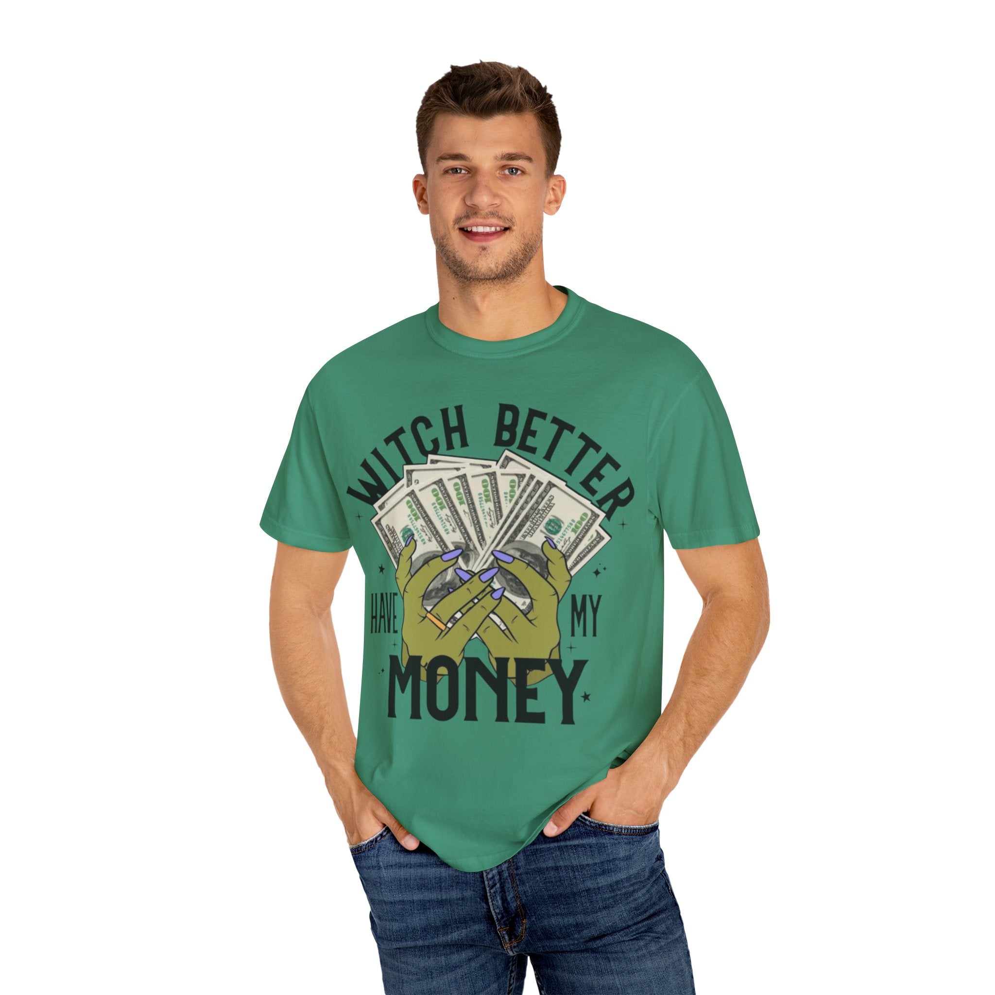 Witch Better Have My Money T-Shirt, Fun Graphic Tee for Halloween, Gift for Witch Lovers, Cute Apparel for Parties, Trendy Unisex Wear