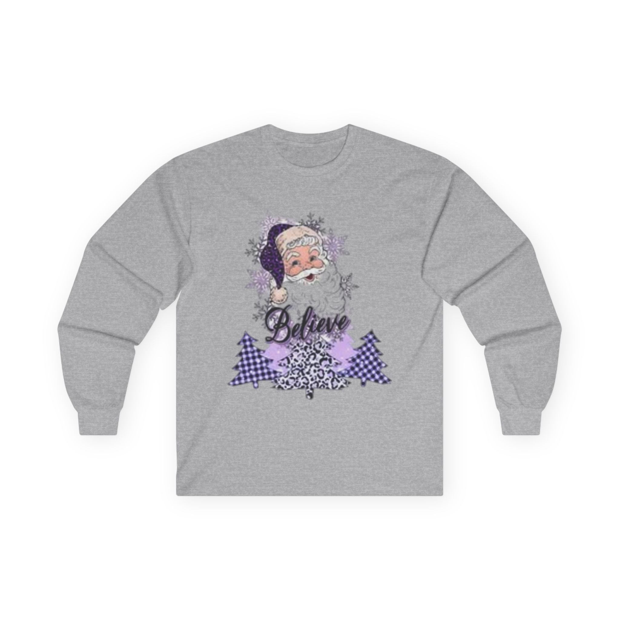 Believe in Santa Unisex Ultra Cotton Long Sleeve Tee