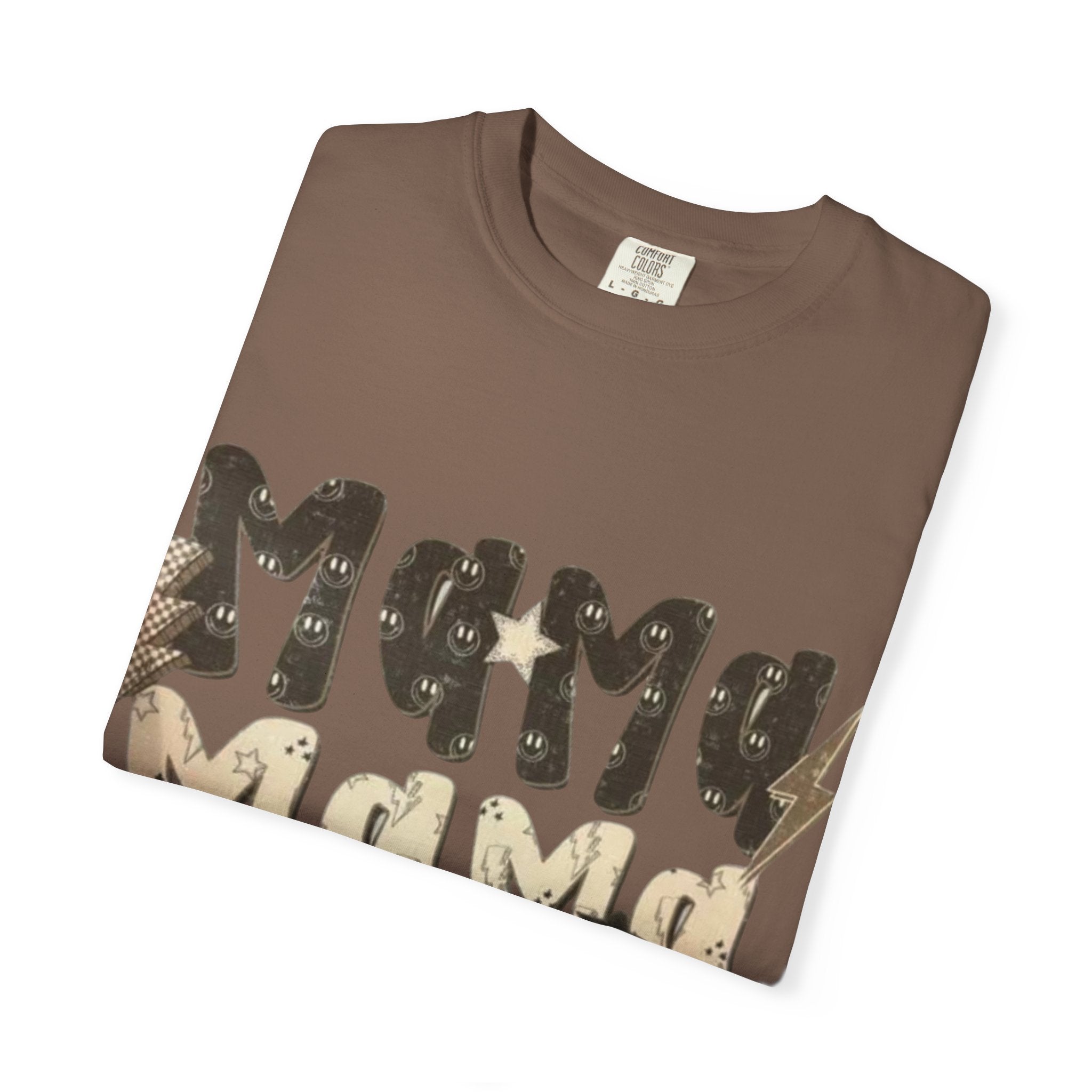 Mama Vibes Garment-Dyed T-shirt | Unisex Tee for Mother's Day, Birthday Gift, Casual Wear, Family Outings, Unique Style