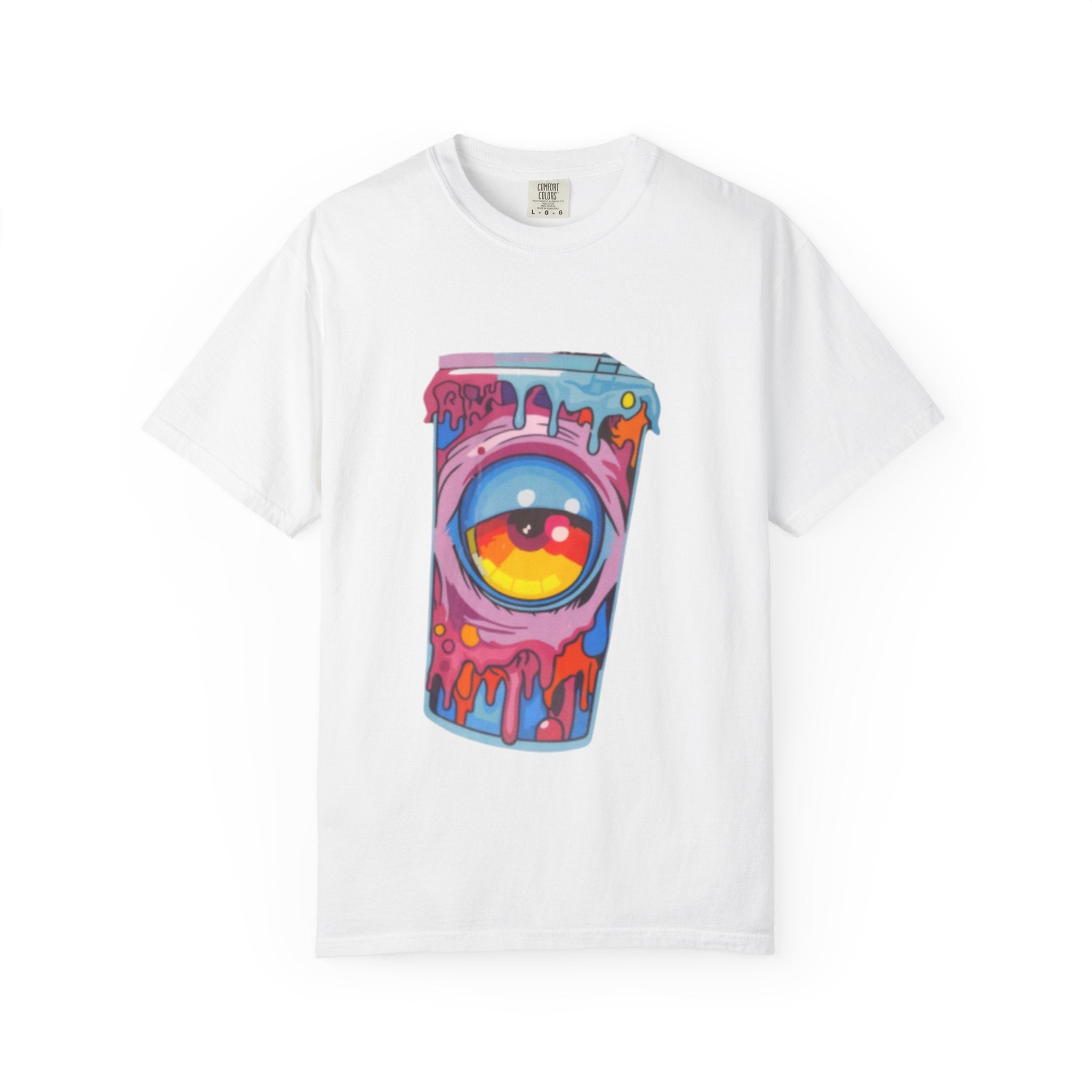 Colorful Eye-Catching T-Shirt, Cool Graphic Tee, Unisex Streetwear, Unique Gift for Art Lovers, Summer Fashion Must-Have