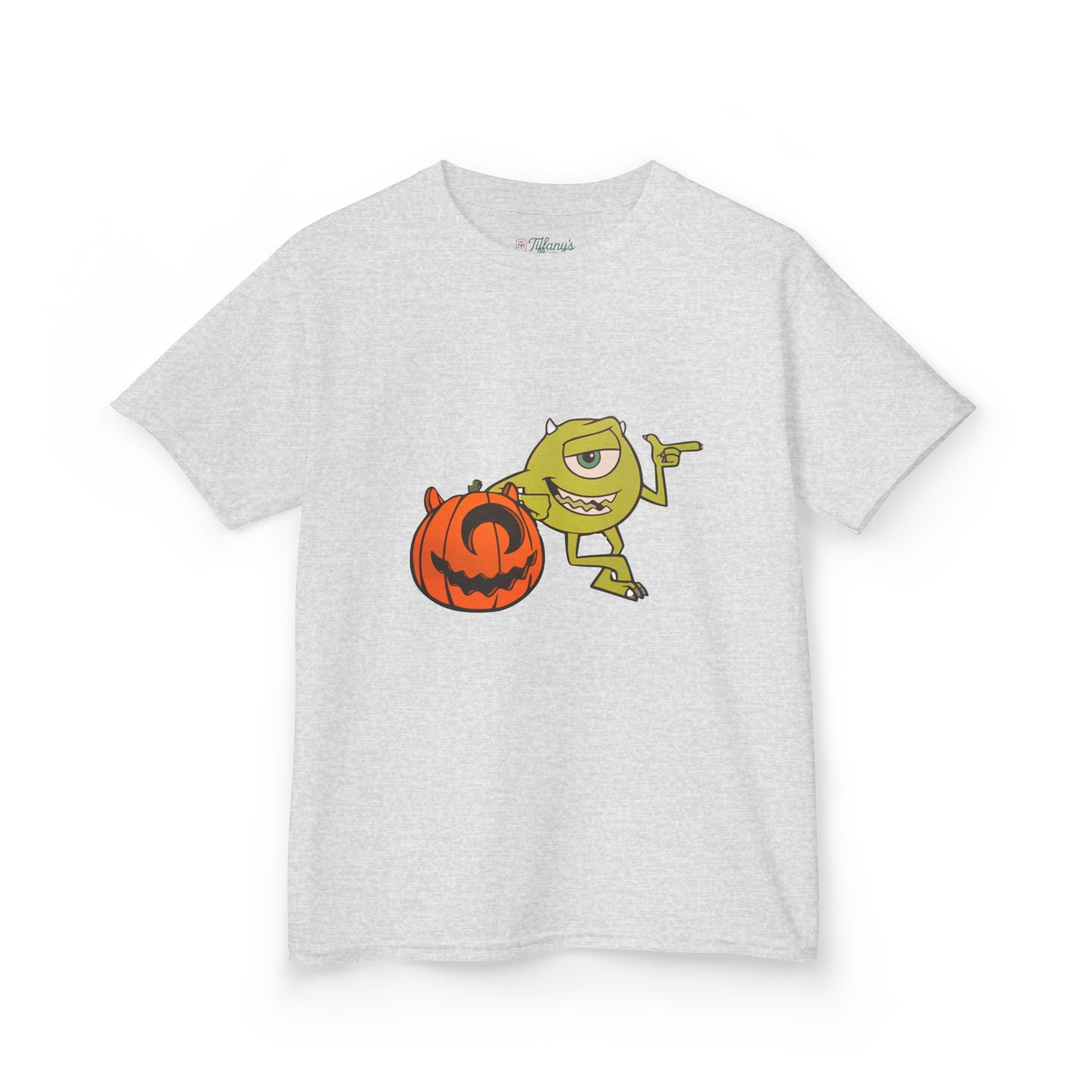 Halloween Kids Tee with Fun Pumpkin Design, Spooky Outfit, Trick or Treat Shirt, Kids Halloween Apparel, Cute Halloween Costume