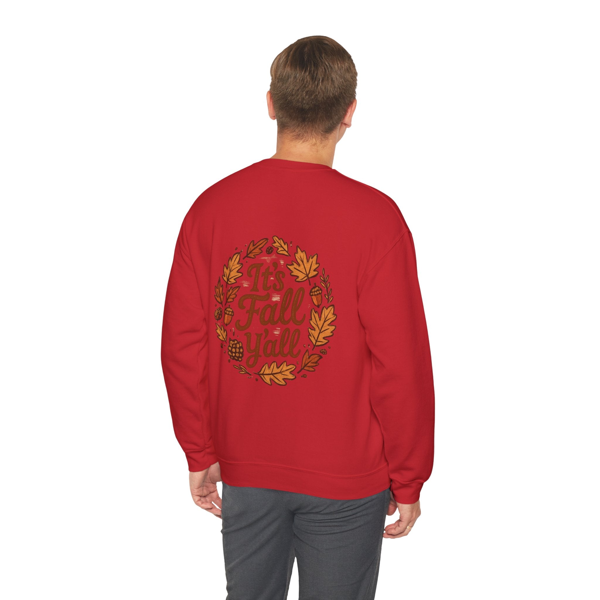 Cozy Fall Sweatshirt, Unisex Crewneck, Autumn Vibes, Pumpkin Spice Lover Gift, Seasonal Apparel, Thanksgiving Sweater