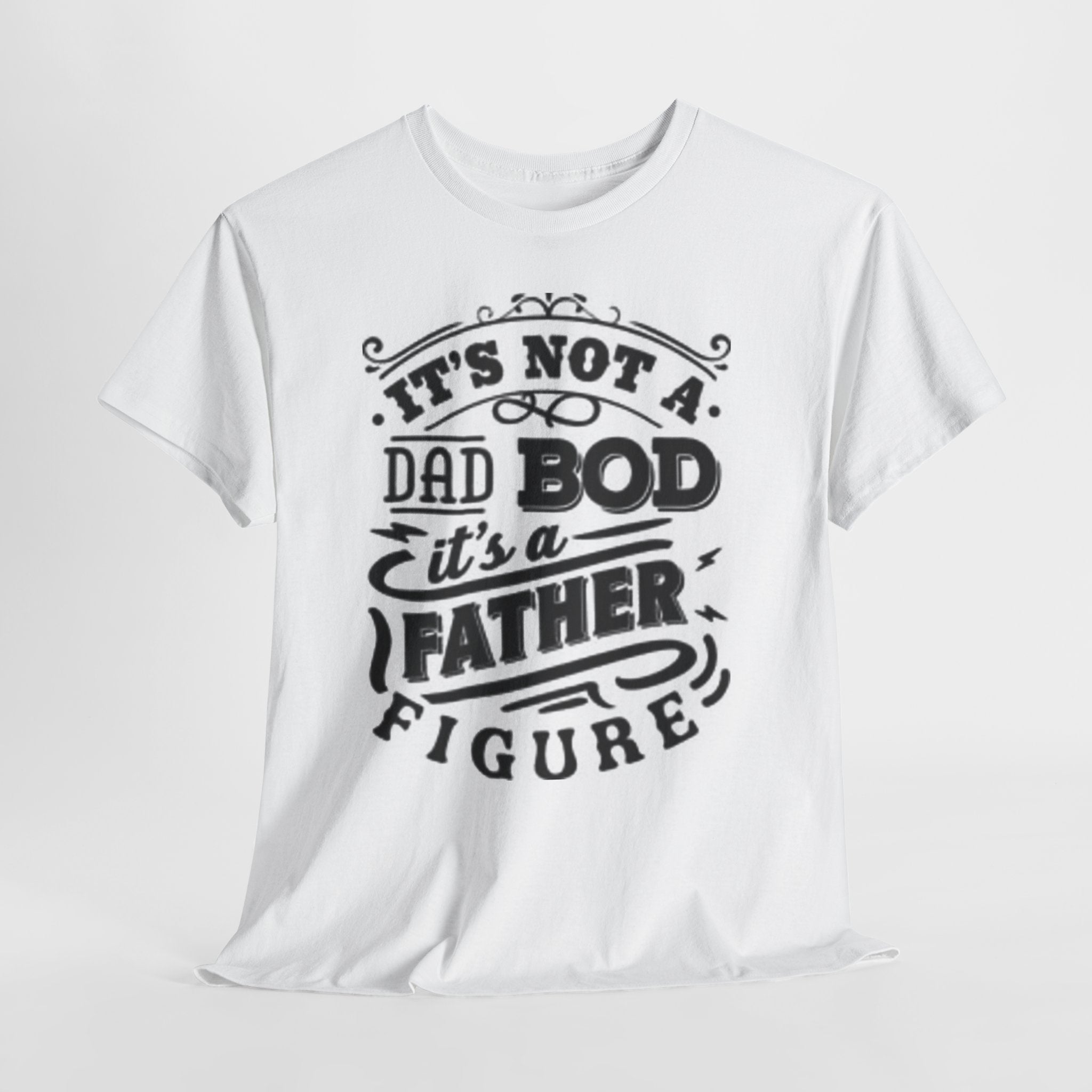 Father Figure T-Shirt | Perfect Gift for Dads, Father's Day Tee, Unisex Cotton Shirt, Dad Bod Humor, Family Celebration Apparel