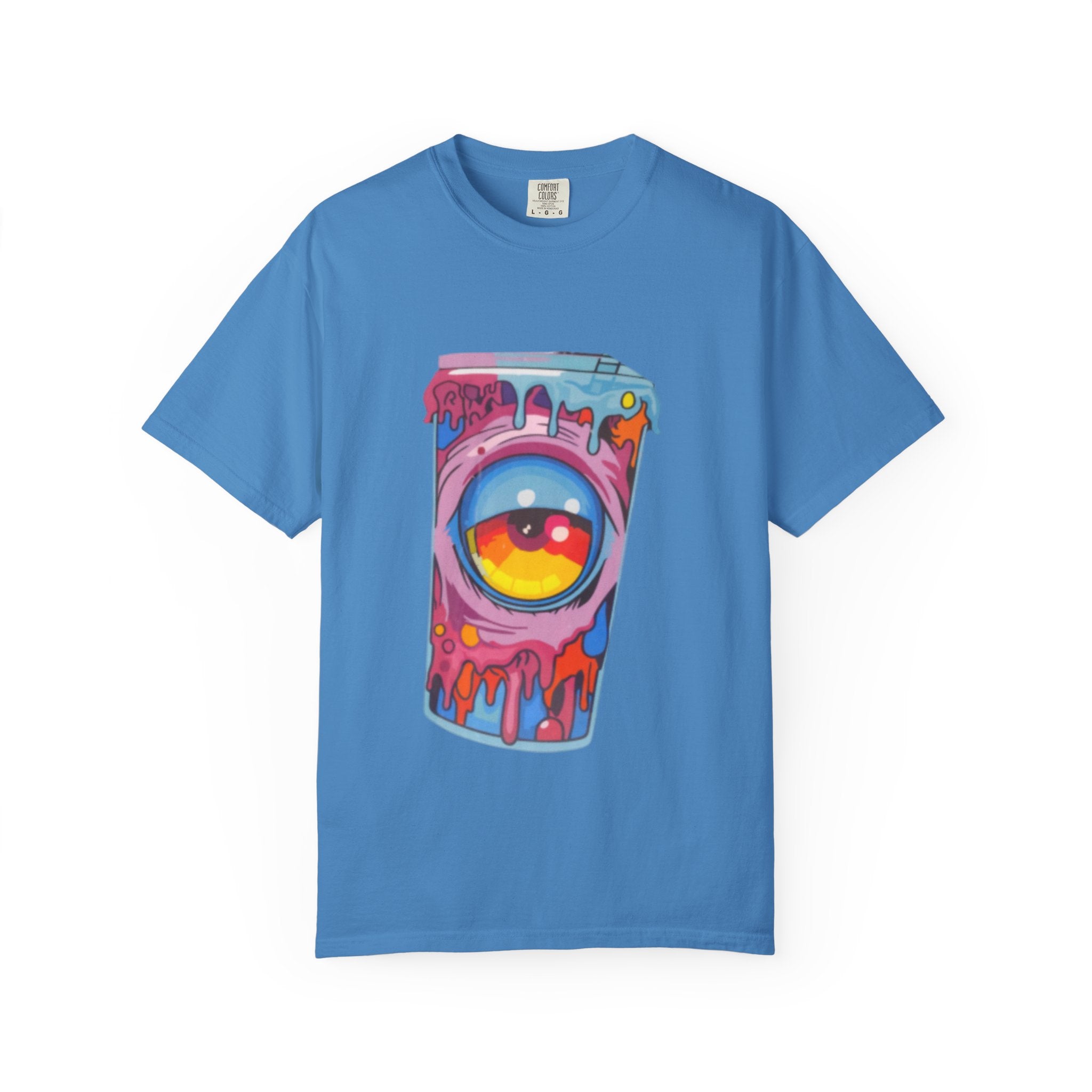 Colorful Eye-Catching T-Shirt, Cool Graphic Tee, Unisex Streetwear, Unique Gift for Art Lovers, Summer Fashion Must-Have