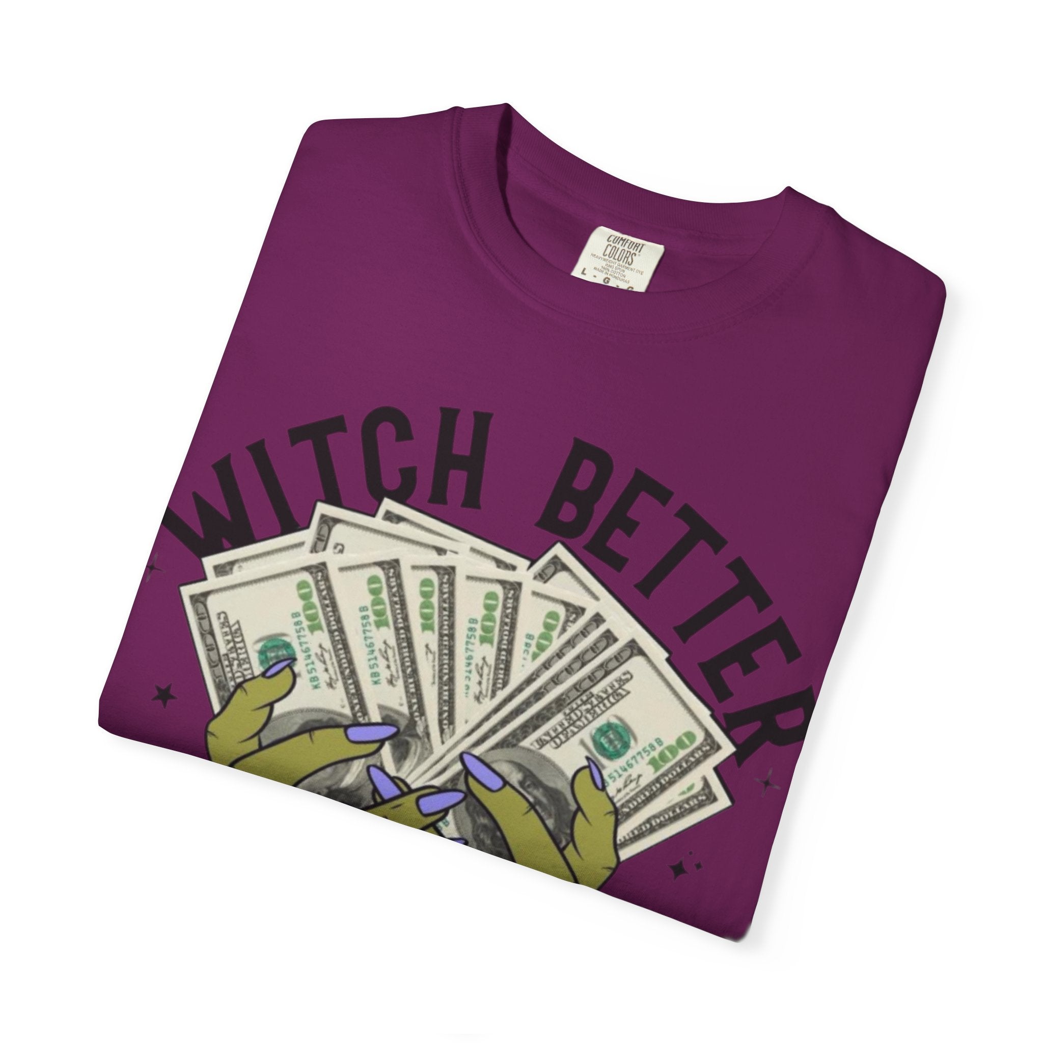 Witch Better Have My Money T-Shirt, Fun Graphic Tee for Halloween, Gift for Witch Lovers, Cute Apparel for Parties, Trendy Unisex Wear