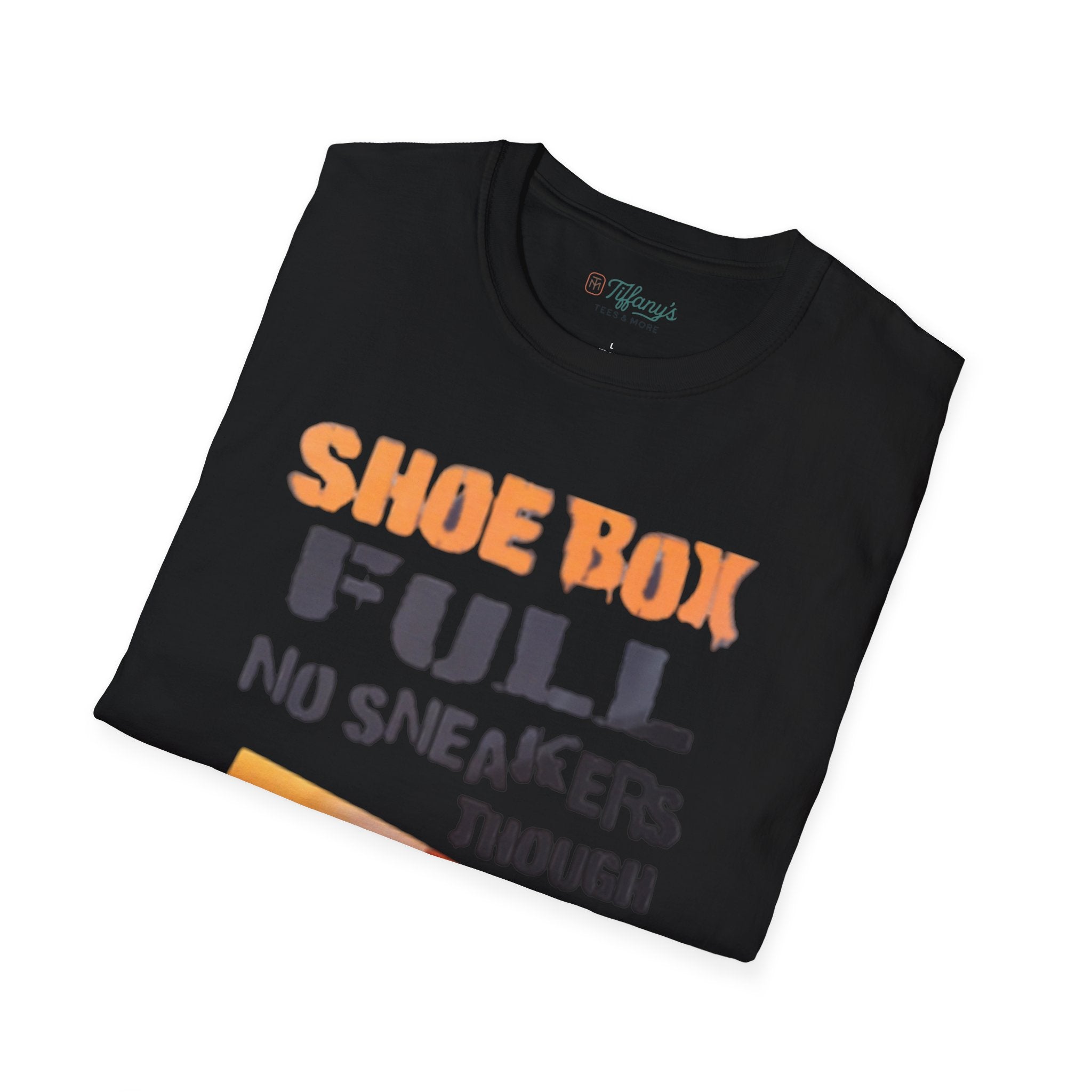 Shoe Box Humor T-Shirt, Funny Graphic Tee, Casual Wear, Sneaker Lover Gift, Unique Birthday Present