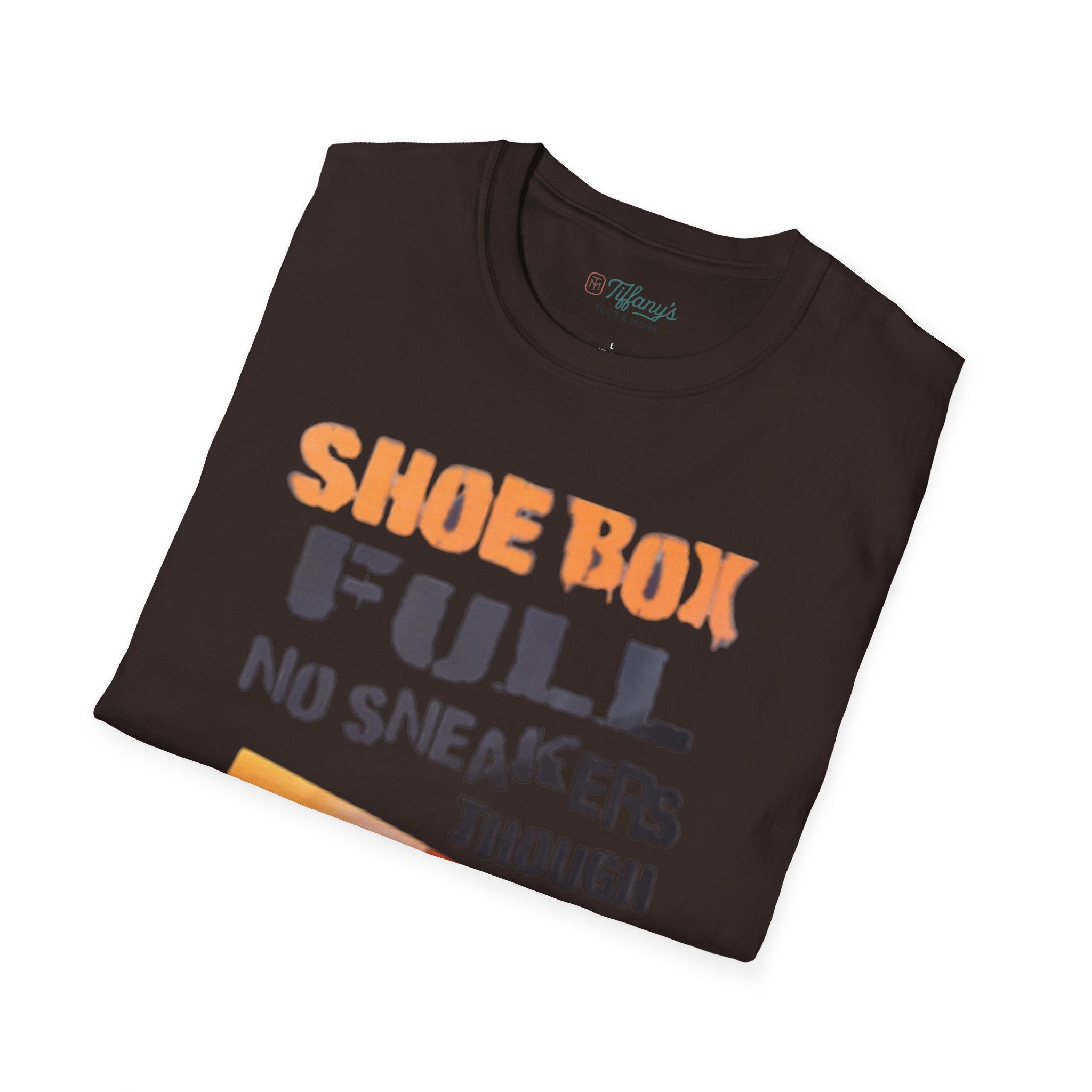 Shoe Box Humor T-Shirt, Funny Graphic Tee, Casual Wear, Sneaker Lover Gift, Unique Birthday Present
